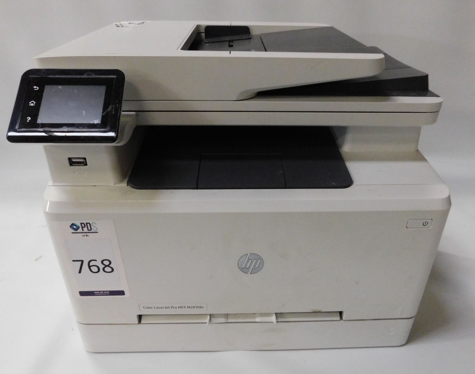 HP Color LaserJet Pro MFP M281FDN Laser Printer (Location: Brentwood. Please Refer to General