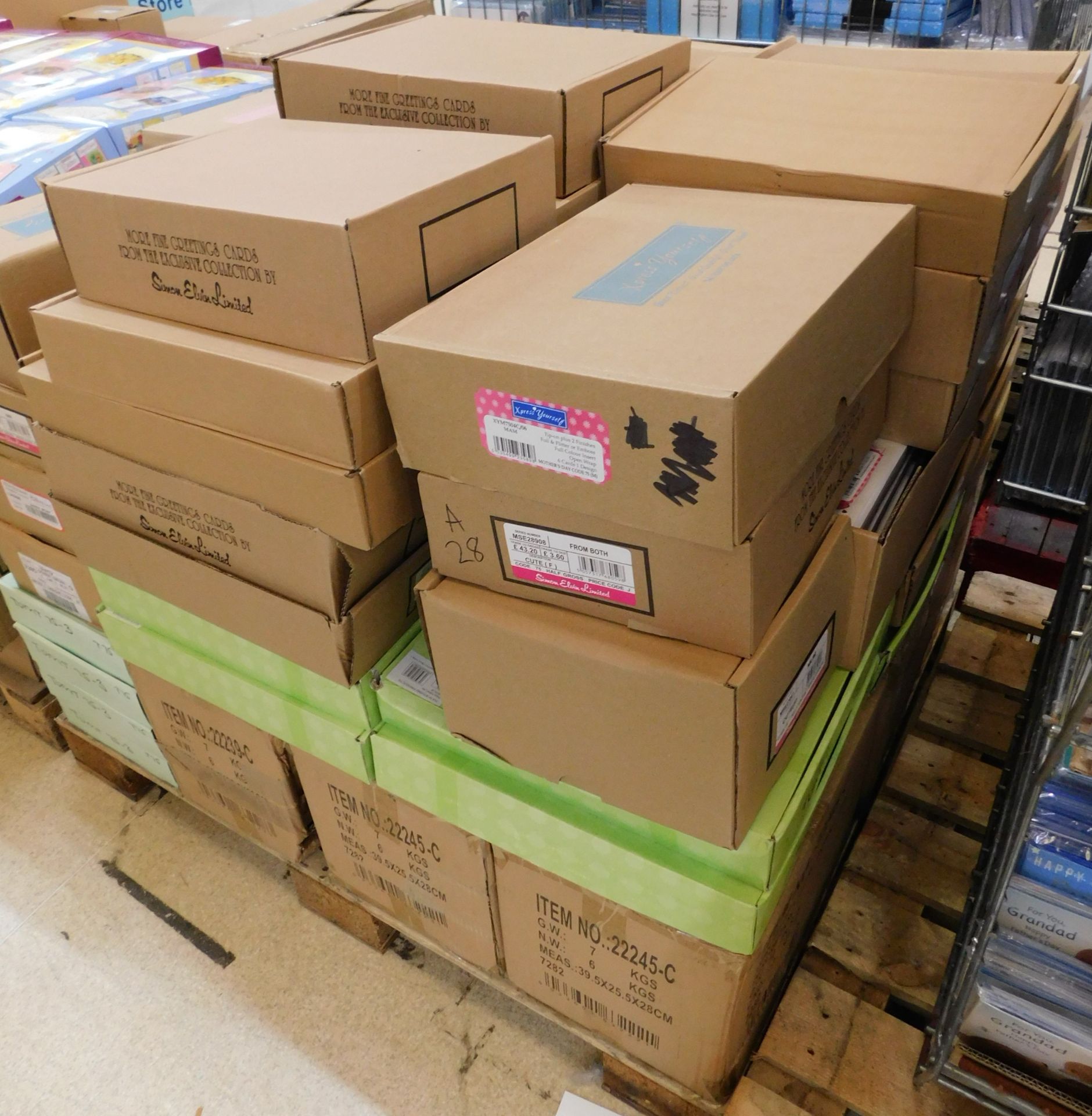 Pallet of Approximately 6,000 Mother’s Day Cards (in Packs of 6) (Location Bury. Please See - Image 2 of 3