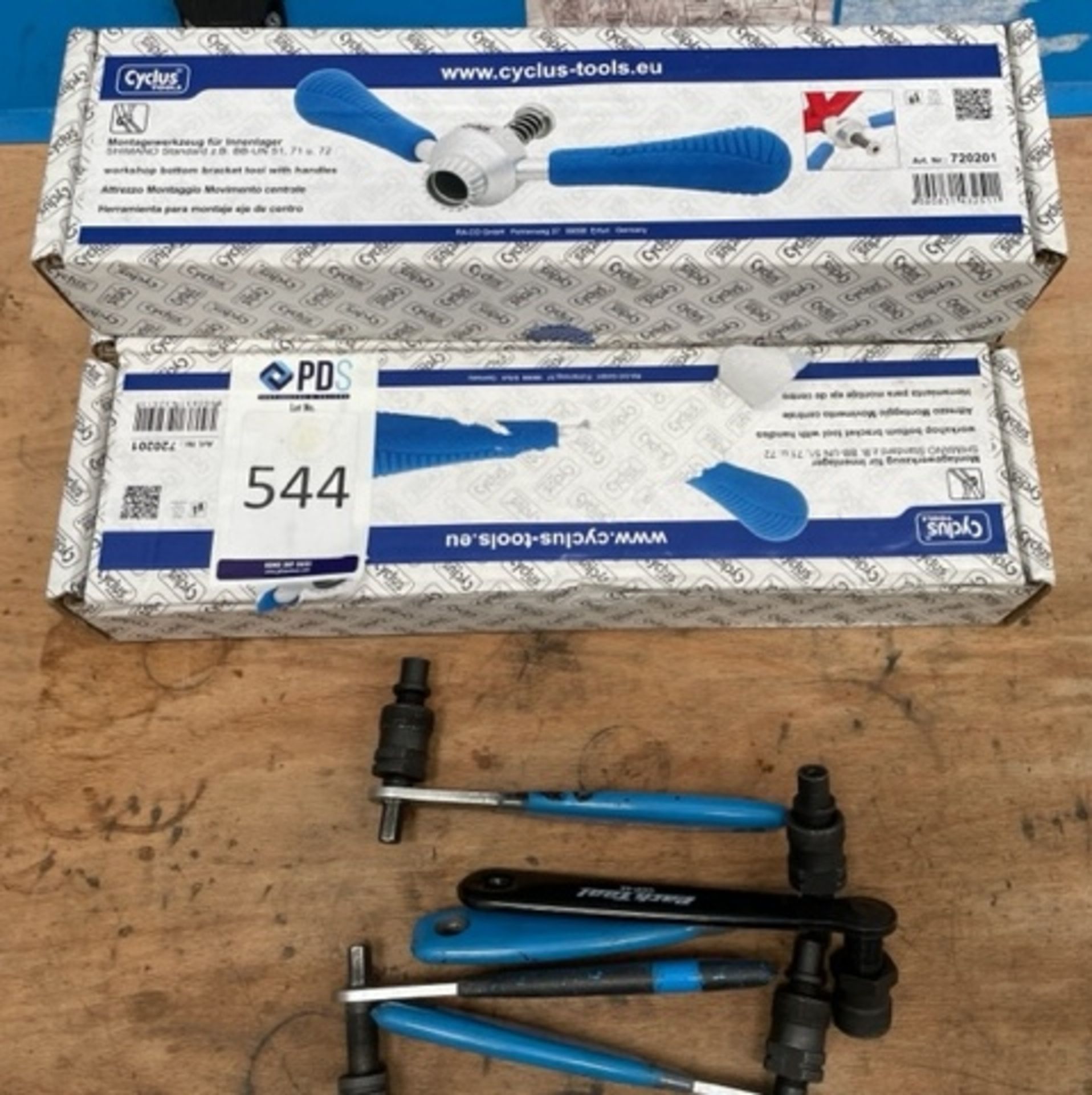 3 Bike Crank Removal Tools & 5 Crank Spanner Removal Tools (Location: Park Royal. Please See General