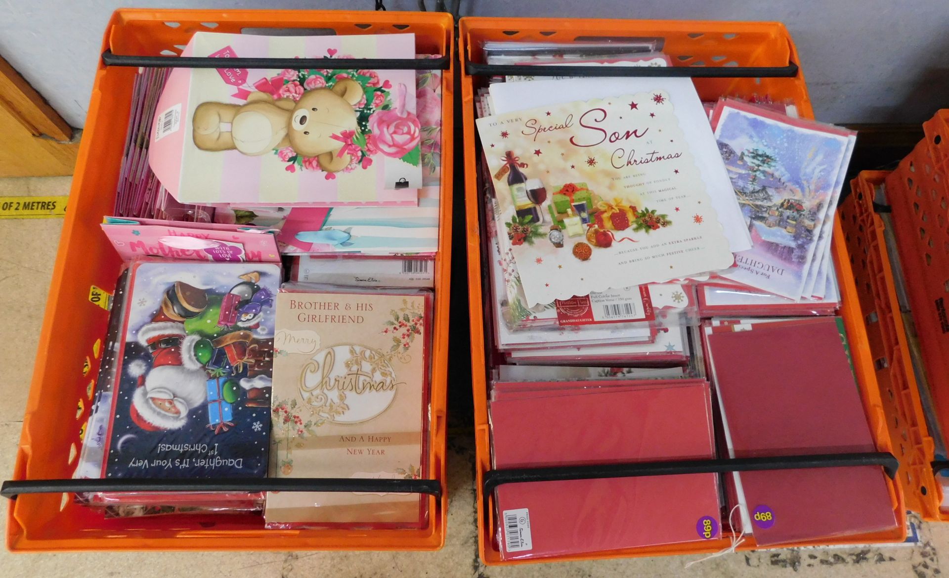 Contents of 8 Crates to Include Everyday Greetings Cards (Crates Not Included, Buyers Must Bring - Image 3 of 5