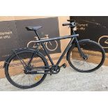 VanMoof Smart S Thunder Grey 8 Speed Non Electric Bike (Used) with Rear Rack, Lock & Key (