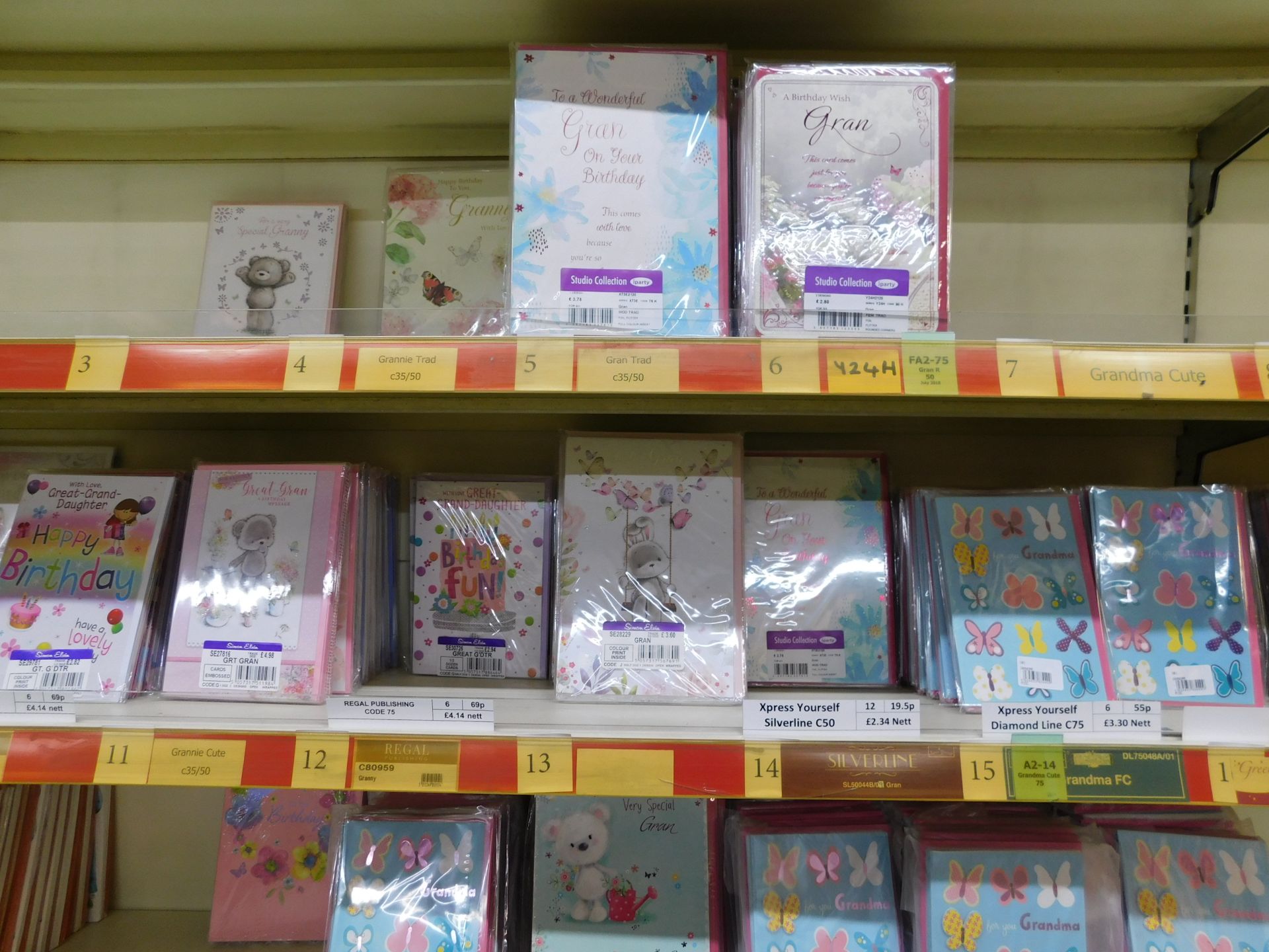 Approximately 7,625 Female Relations Greetings Cards (Packs of 6) (Location Bury. Please See General - Image 5 of 12