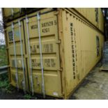 40ft Shipping Container (Must be Collected Friday 27th October) (Location Bury. Please See General