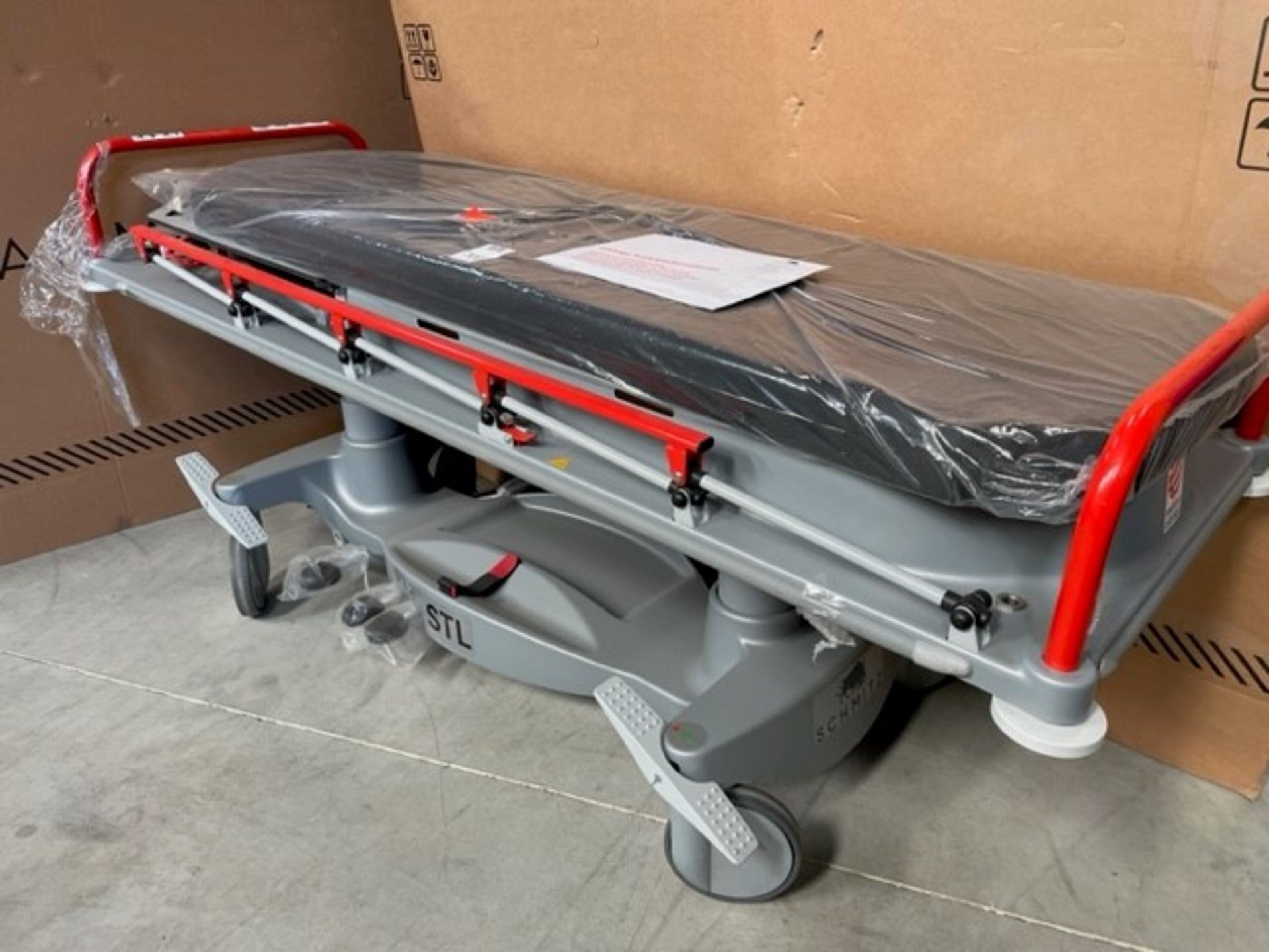 STL Red Dot Surgical Trolley (Location: Brentwood. Please Refer to General Notes)