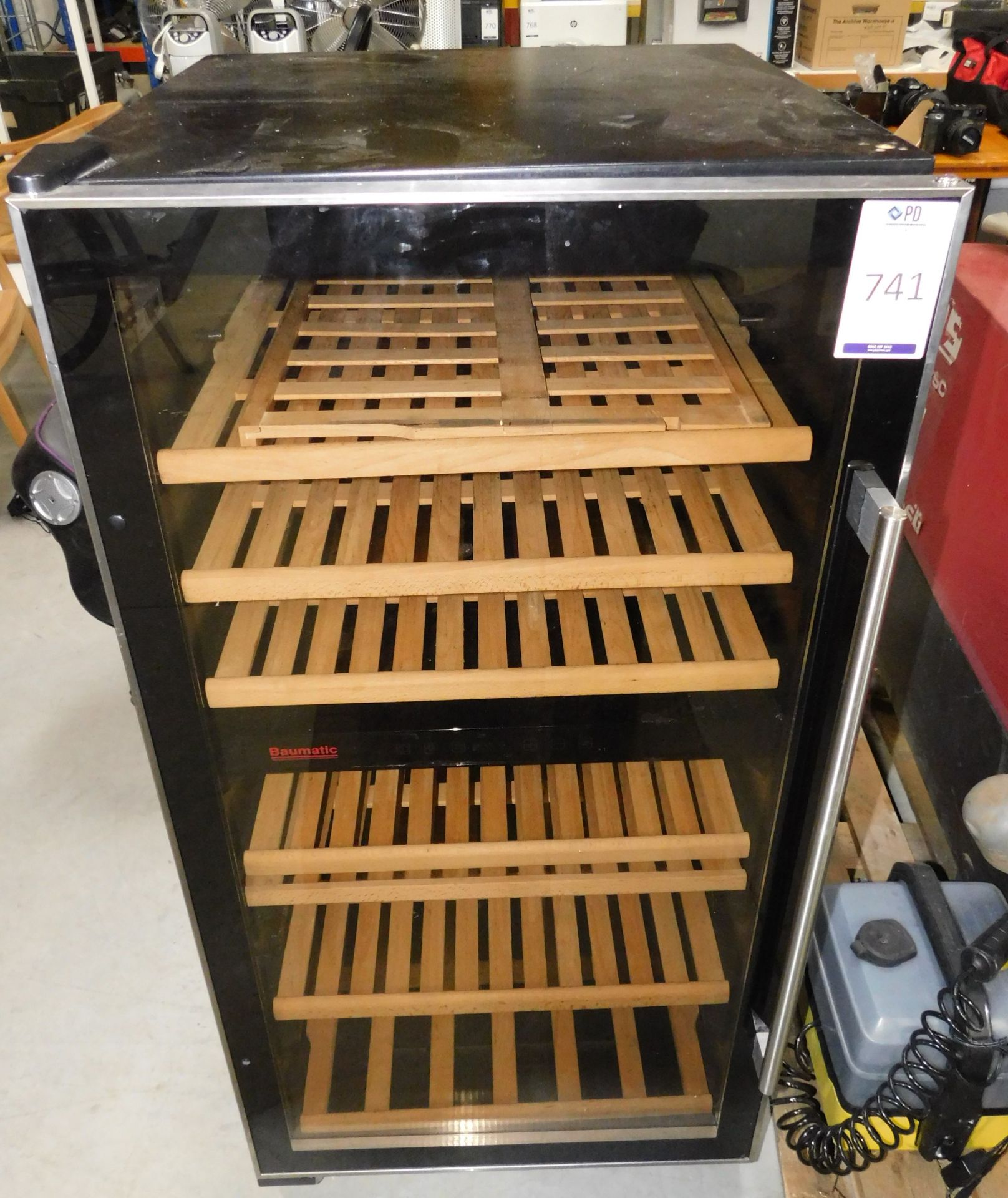 Baumatic BWC1215SS Wine Chiller Serial Number 3400197415290017