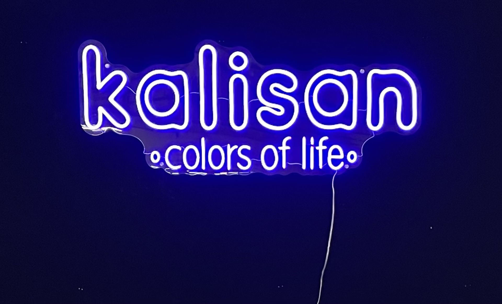 Kalisan Neon Sign (Located Bury. See General Notes) - Image 2 of 2