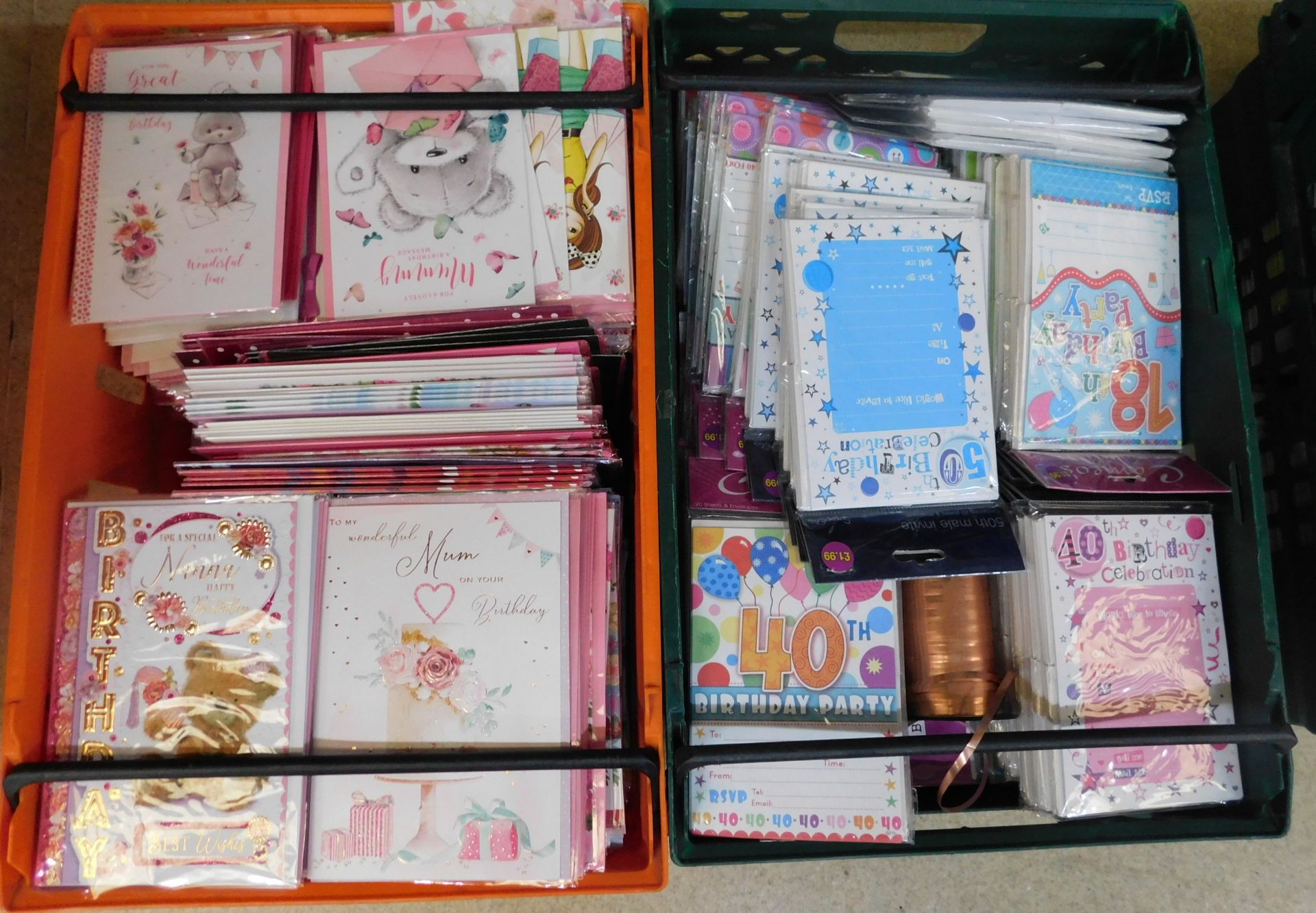 Contents of 8 Crates to Include Everyday Greetings Cards (Crates Not Included, Buyers Must Bring - Image 5 of 5