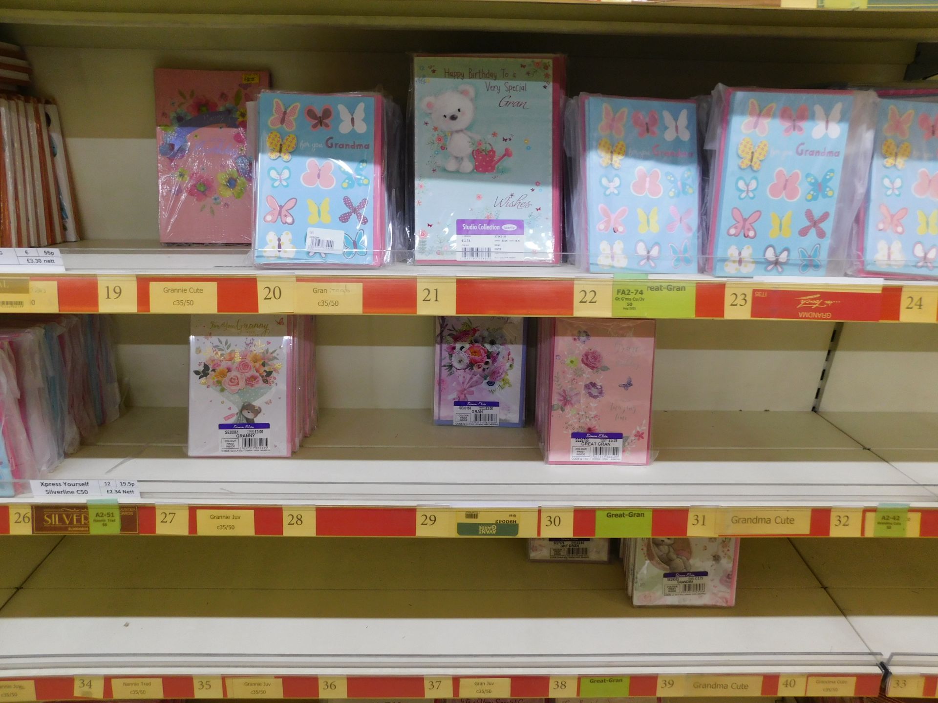 Approximately 7,625 Female Relations Greetings Cards (Packs of 6) (Location Bury. Please See General - Image 6 of 12