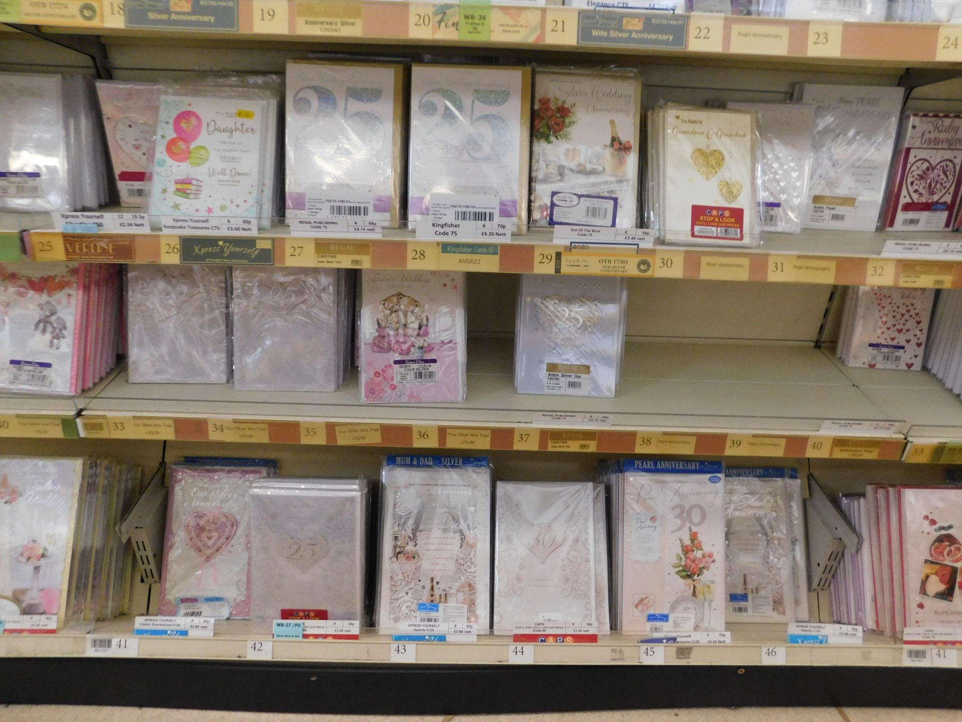 Approximately 23,500 Wedding Occasions & Celebrations Greeting Cards (Packs of 6) (Location Bury. - Image 14 of 18