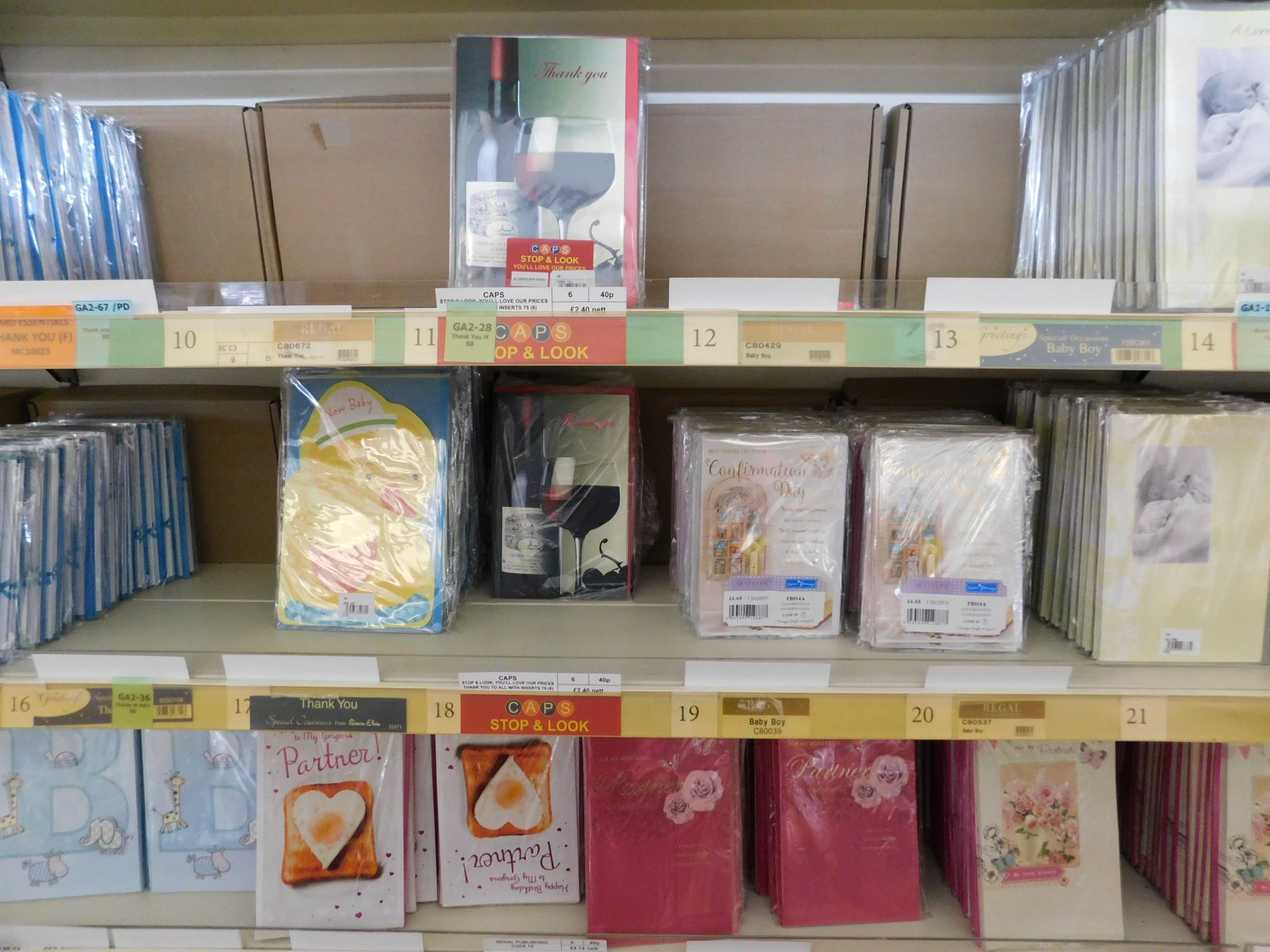 Approximately 20,750 General/Baby Occasions Greetings Cards (Packs of 6) (Location Bury. Please - Image 21 of 22