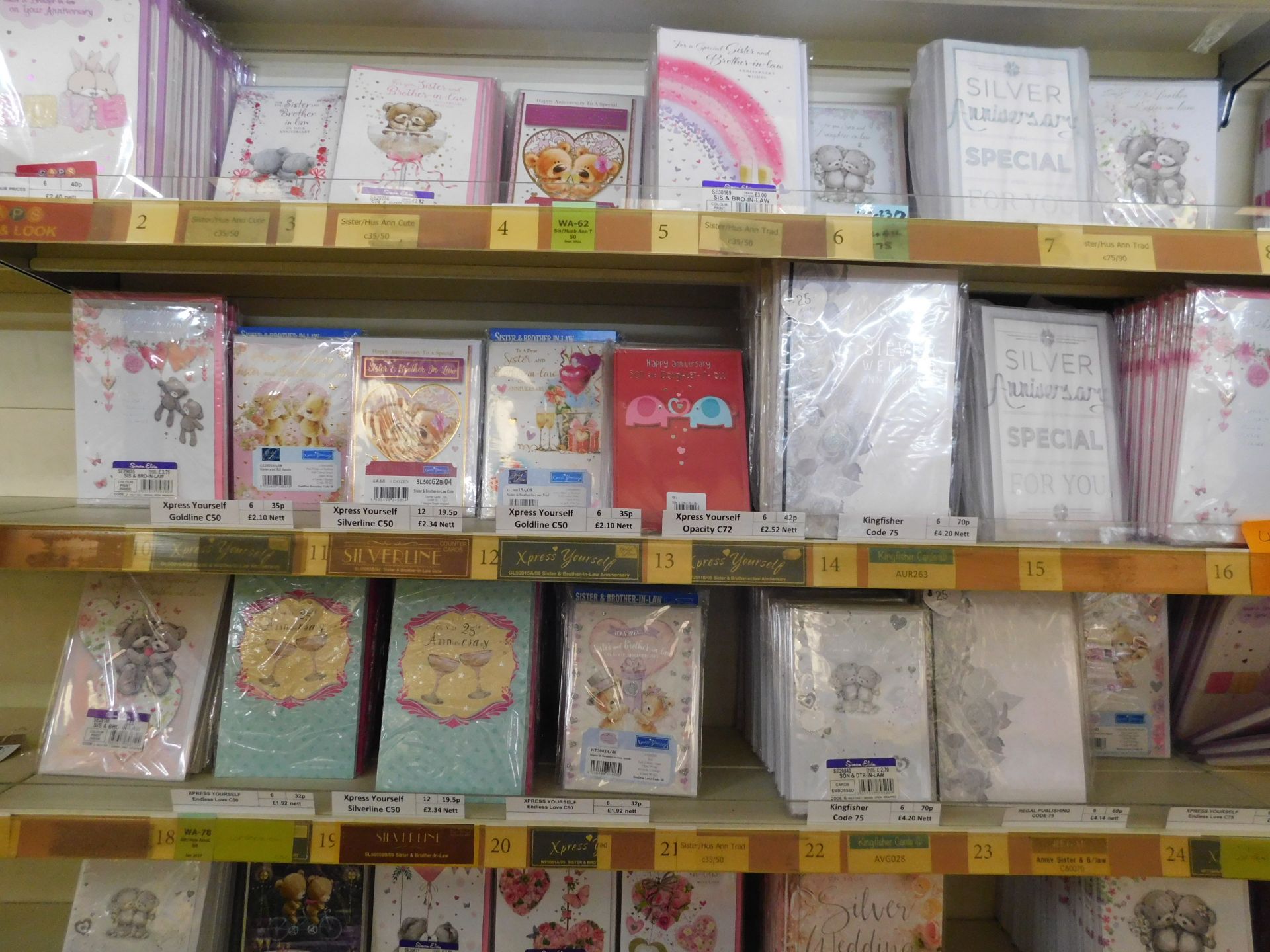 Approximately 23,500 Wedding Occasions & Celebrations Greeting Cards (Packs of 6) (Location Bury. - Image 17 of 18