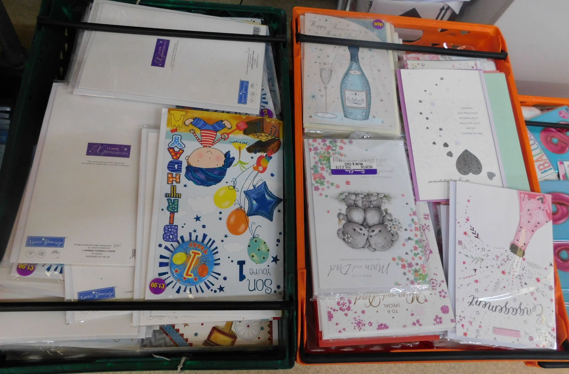 Contents of 8 Crates to Include Everyday Greetings Cards (Crates Not Included, Buyers Must Bring - Image 4 of 5