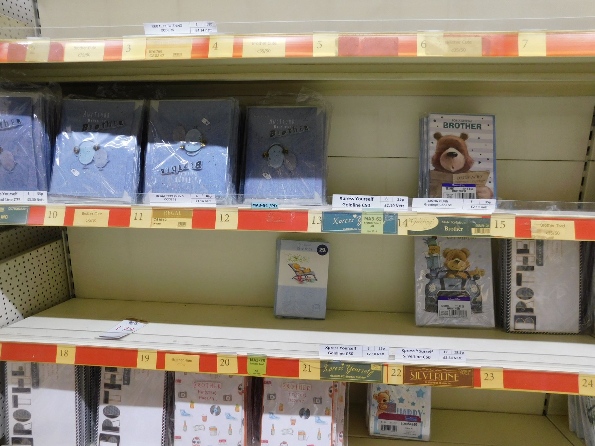 Approximately 11,200 Greetings Cards (Packs of 6), (Brother, Grandson, Ages 1 & 2) (Location Bury. - Image 22 of 22