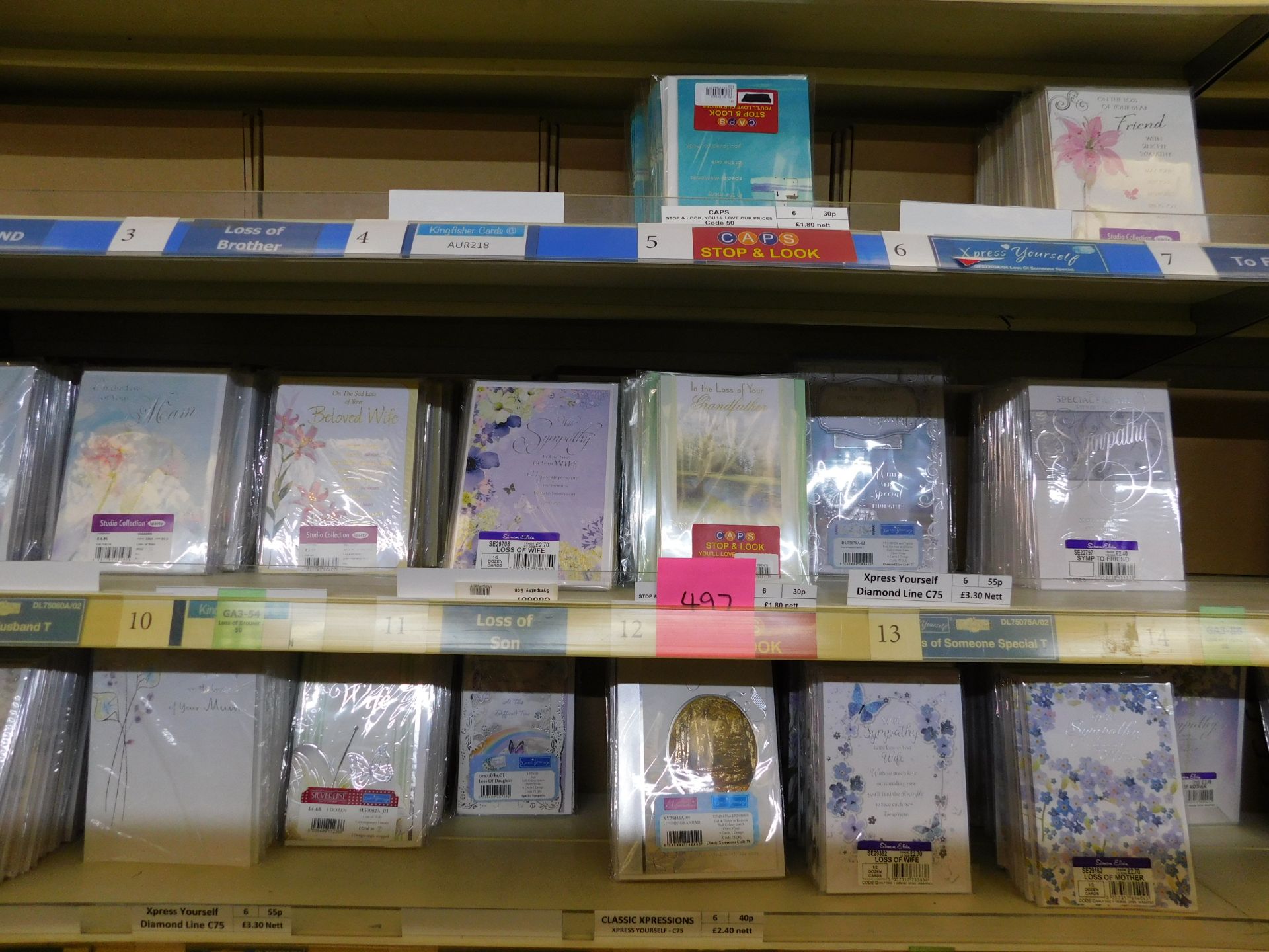 Approximately 19,500 Get Well/Sympathy Greetings Cards (Packs of 6) (Location Bury. Please See - Image 20 of 23