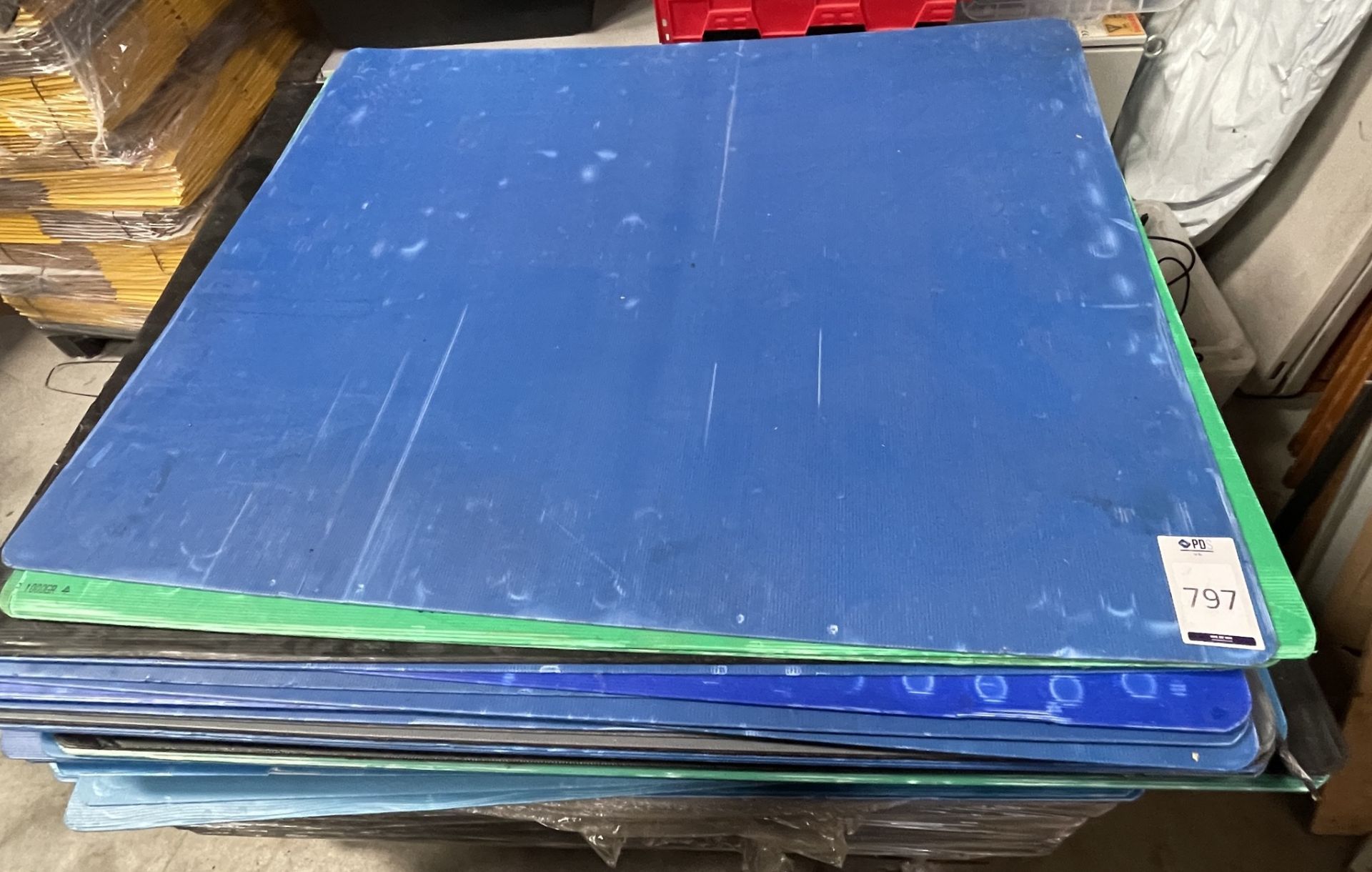 Pallet of Hard Plastic Protectors/ Packaging (Location: Brentwood. Please Refer to General Notes)