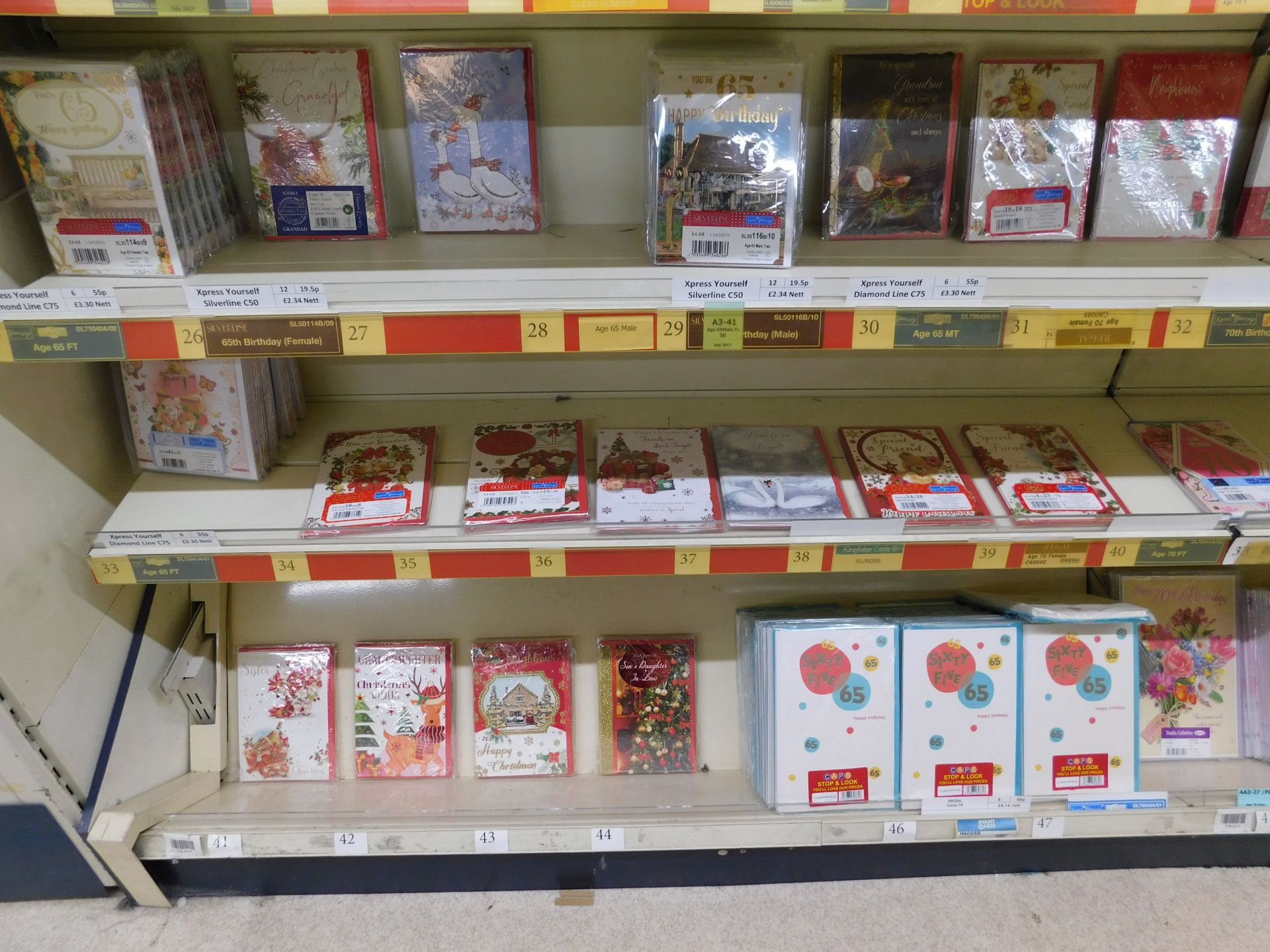 Approximately 15,375 Various Ages Greetings Cards (Packs of 6) (Location Bury. Please See General - Image 3 of 26