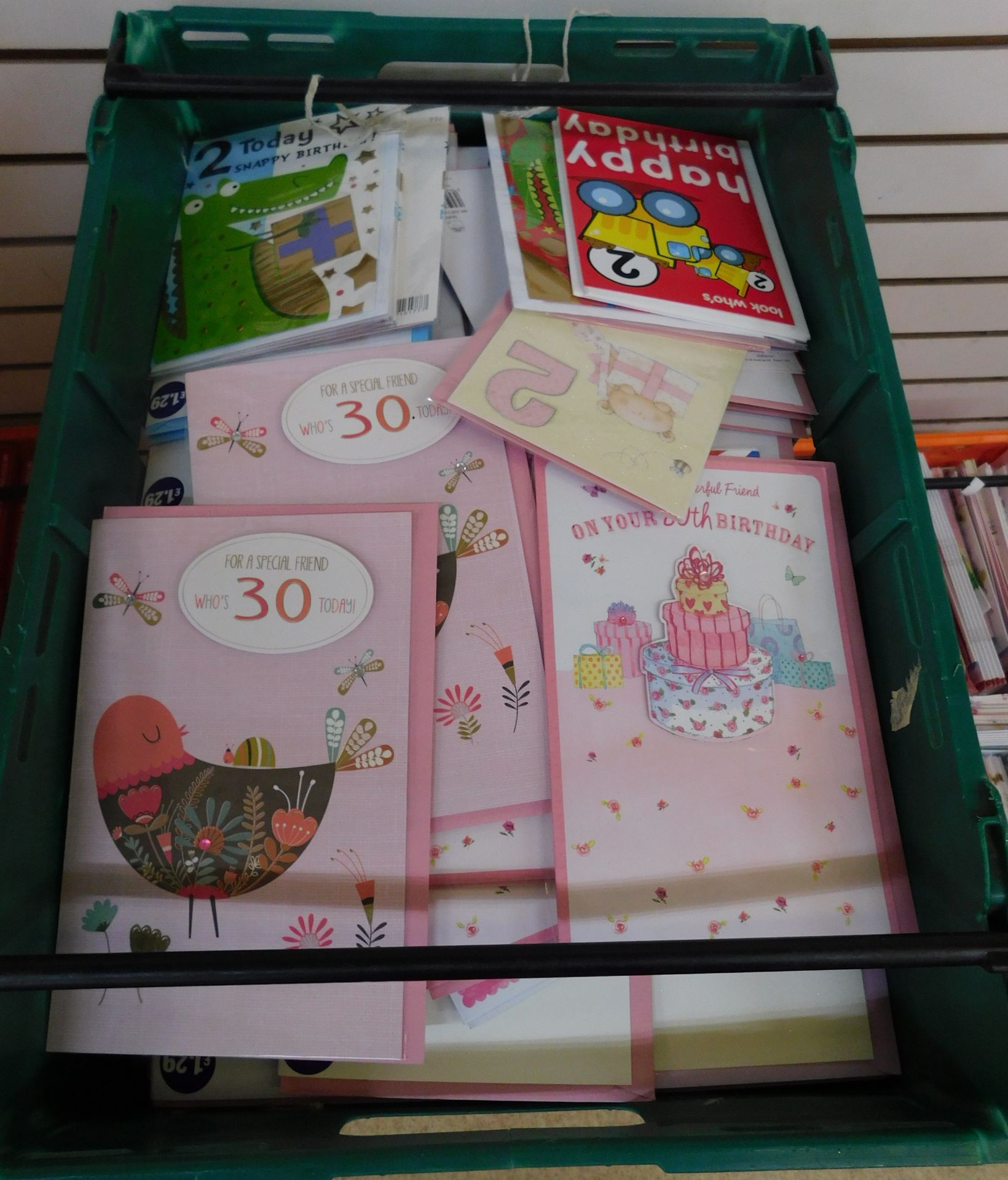 Contents of 8 Crates to Include Everyday Cards (Crates Not Included, Buyers Must Bring Packaging - Image 9 of 11