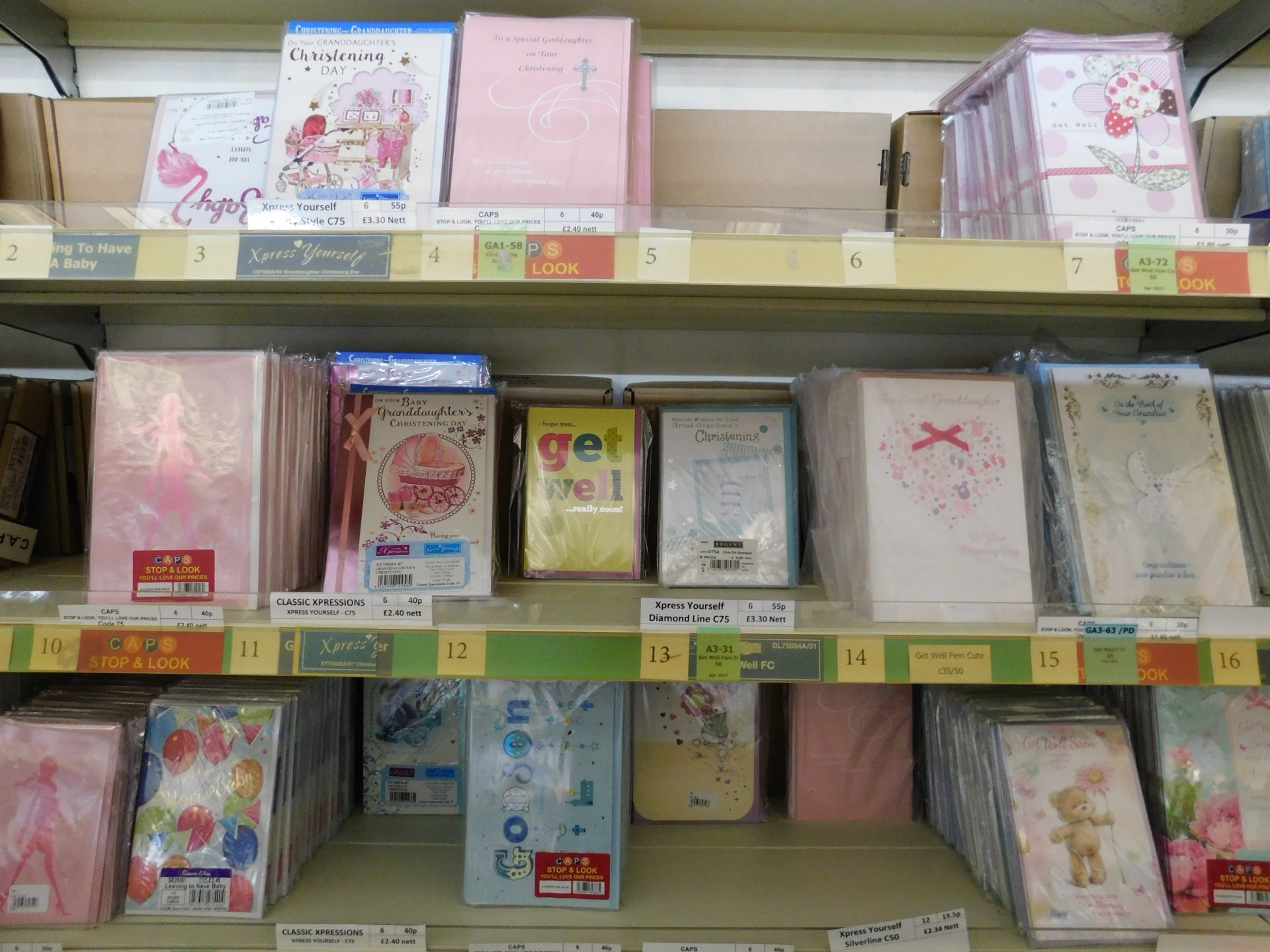 Approximately 20,750 General/Baby Occasions Greetings Cards (Packs of 6) (Location Bury. Please - Image 6 of 22