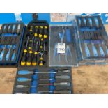 5 Unior Screwdriver Sets, Set of Unior Pliers & Set of Stanley Screwdrivers (Location: Park Royal.