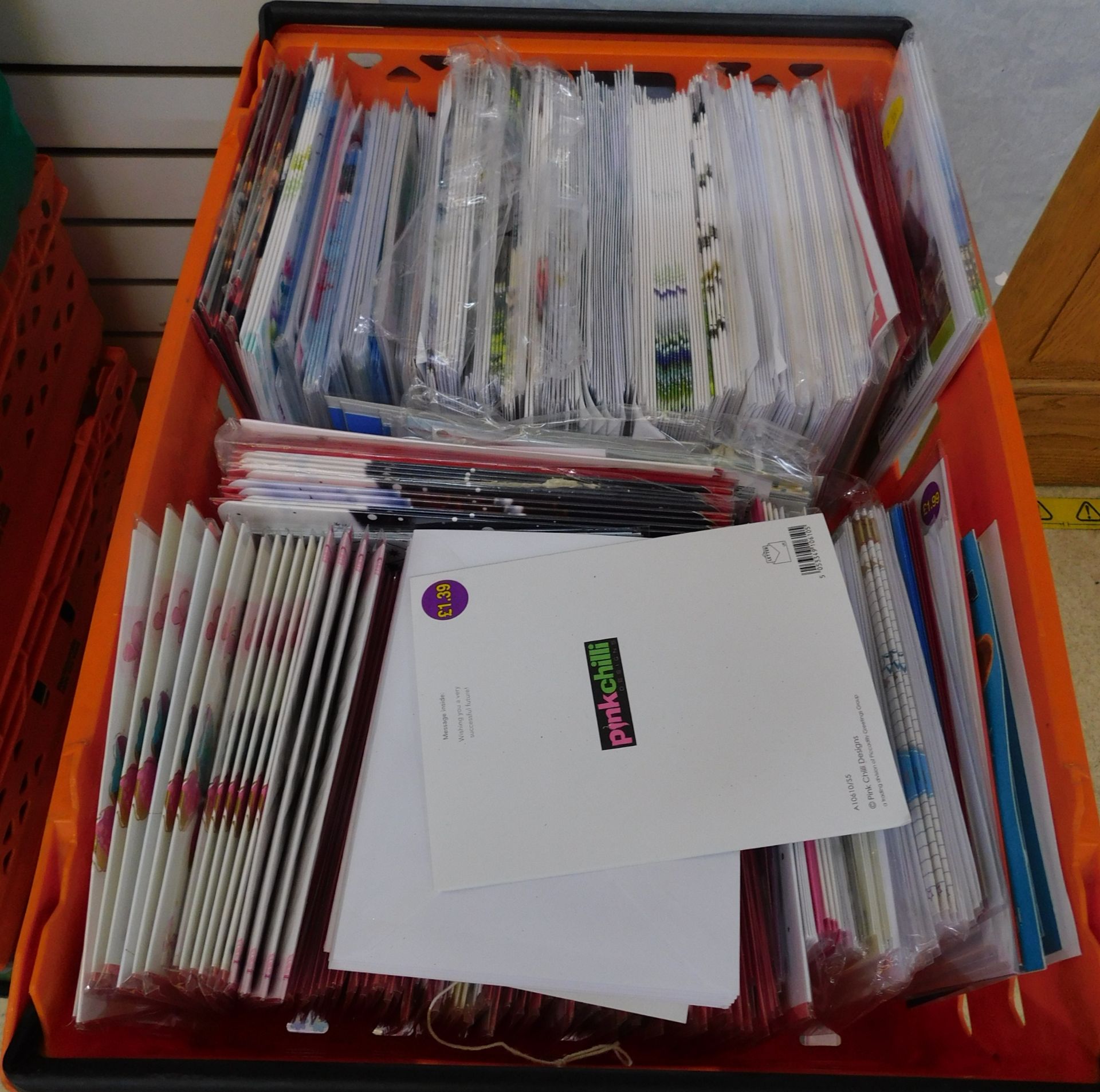 Contents of 4 Crates to Include Everyday Cards (Crates Not Included, Buyers Must Bring Packaging - Image 2 of 5