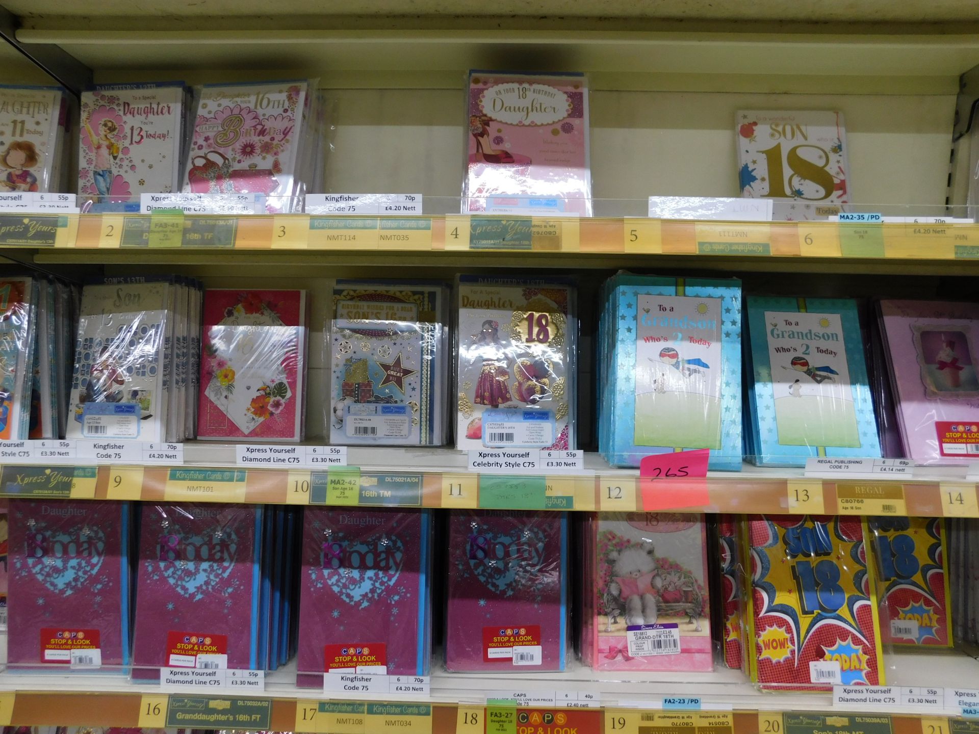 Approximately 15,375 Various Ages Greetings Cards (Packs of 6) (Location Bury. Please See General - Image 20 of 26