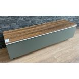 Oak /Grey TV Cabinet, 72” (Location: High Wycombe. Please Refer to General Notes)