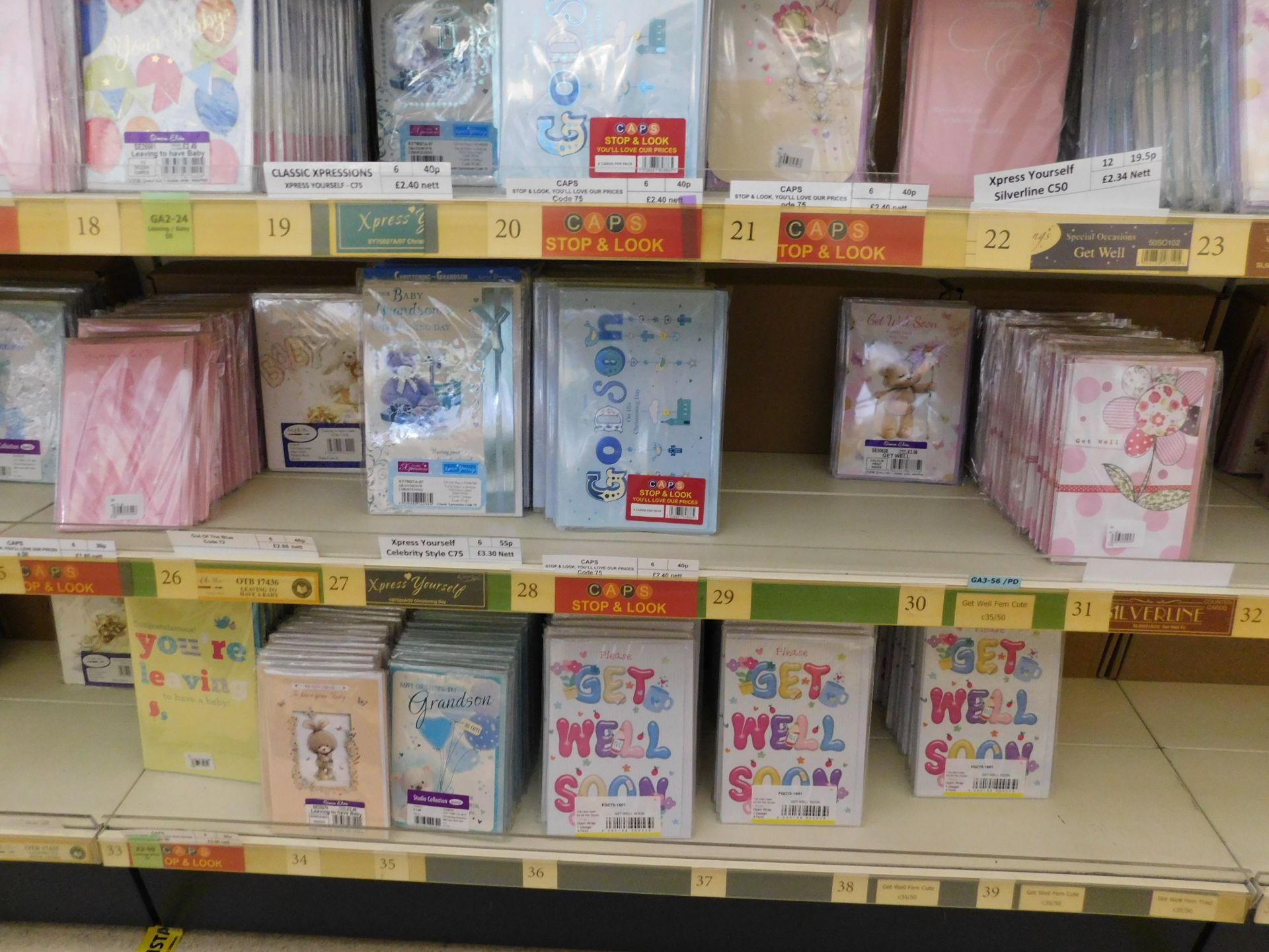 Approximately 20,750 General/Baby Occasions Greetings Cards (Packs of 6) (Location Bury. Please - Image 5 of 22