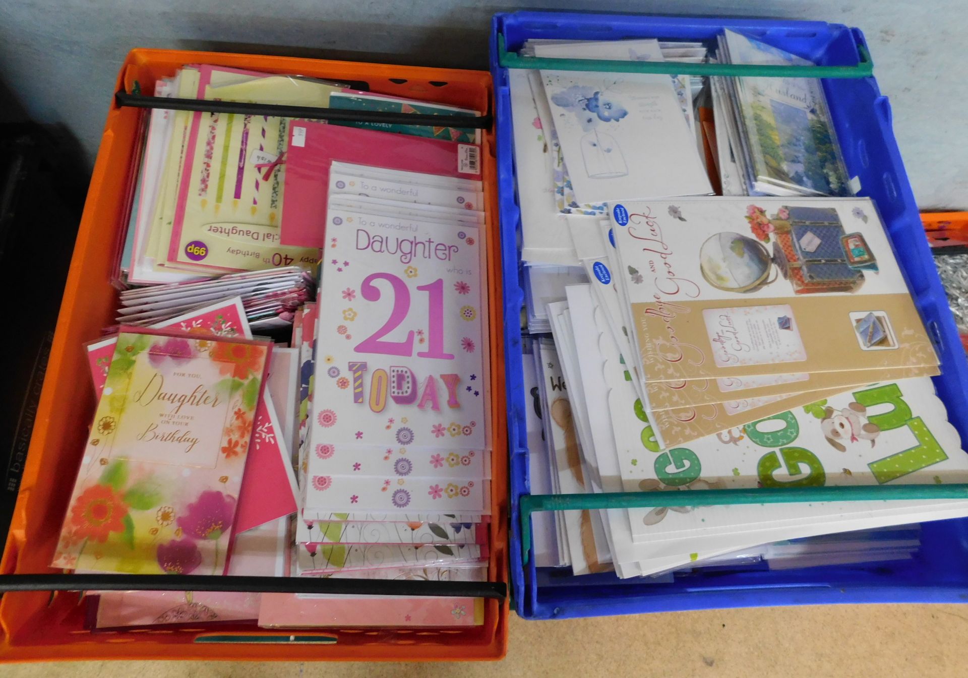 Contents of 8 Crates to Include Everyday Greetings Cards (Crates Not Included, Buyers Must Bring - Image 3 of 5