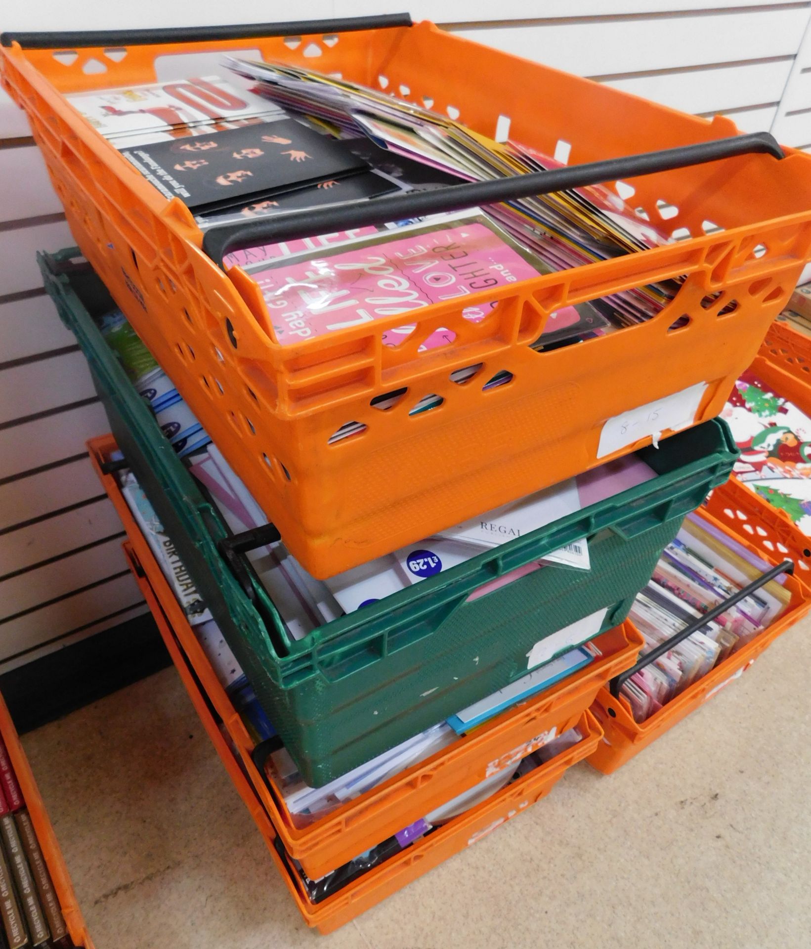 Contents of 8 Crates to Include Everyday Cards (Crates Not Included, Buyers Must Bring Packaging - Image 7 of 11