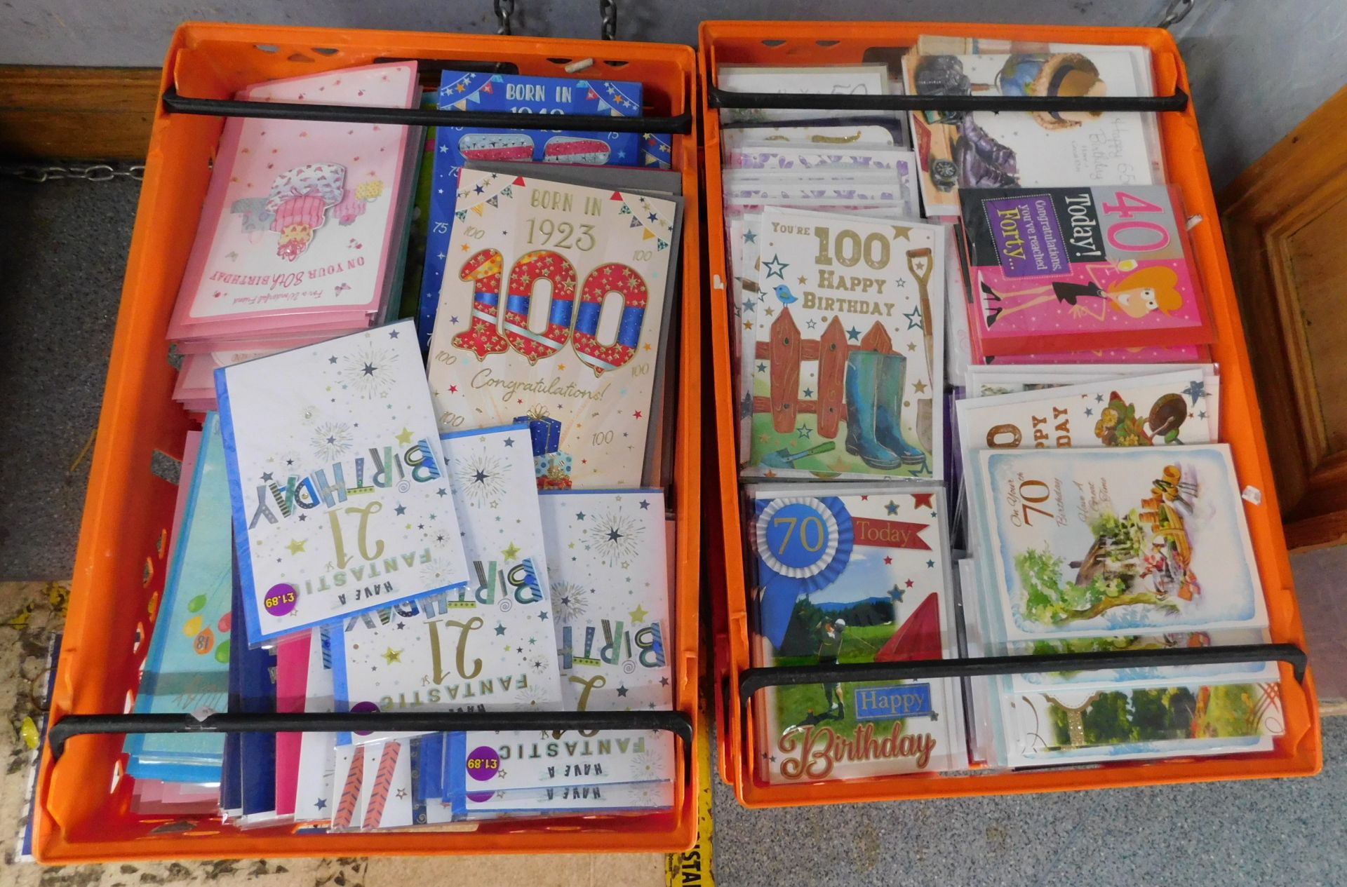 Contents of 8 Crates to Include Everyday Greetings Cards (Crates Not Included, Buyers Must Bring - Image 4 of 5