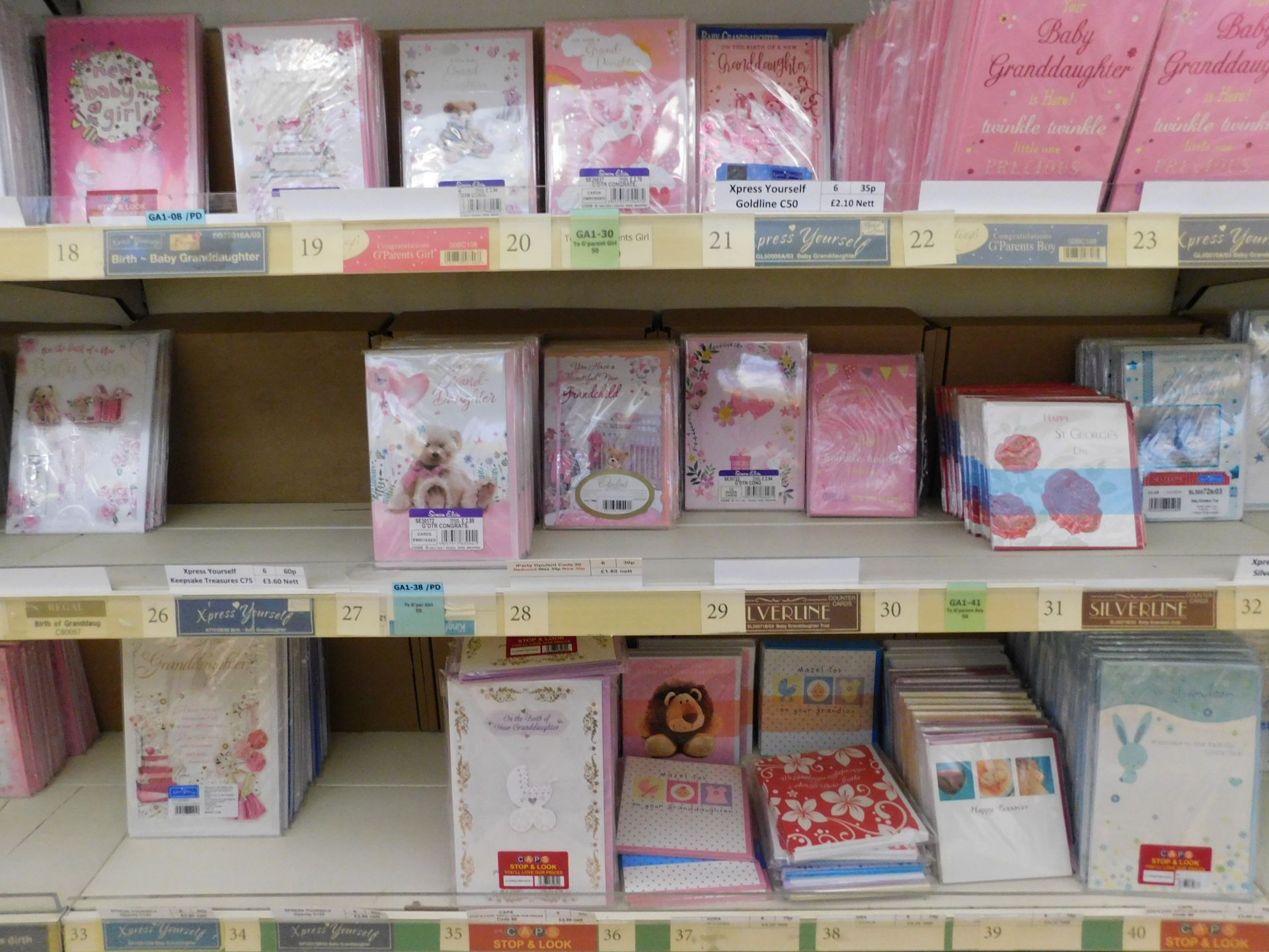 Approximately 20,750 General/Baby Occasions Greetings Cards (Packs of 6) (Location Bury. Please - Image 13 of 22