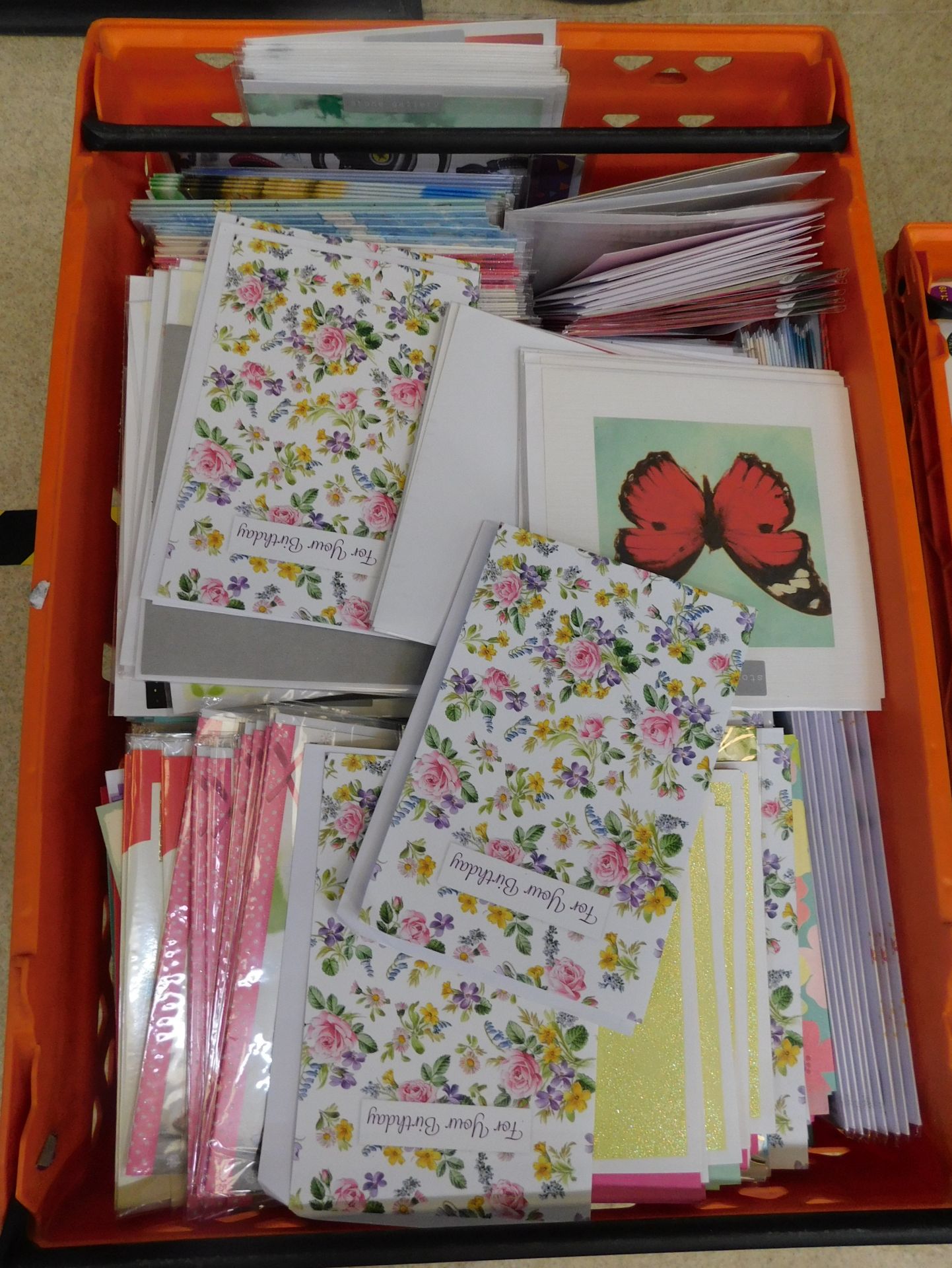 Contents of 4 Crates to Include Everyday Greetings Cards (Crates Not Included, Buyers Must Bring - Image 4 of 5
