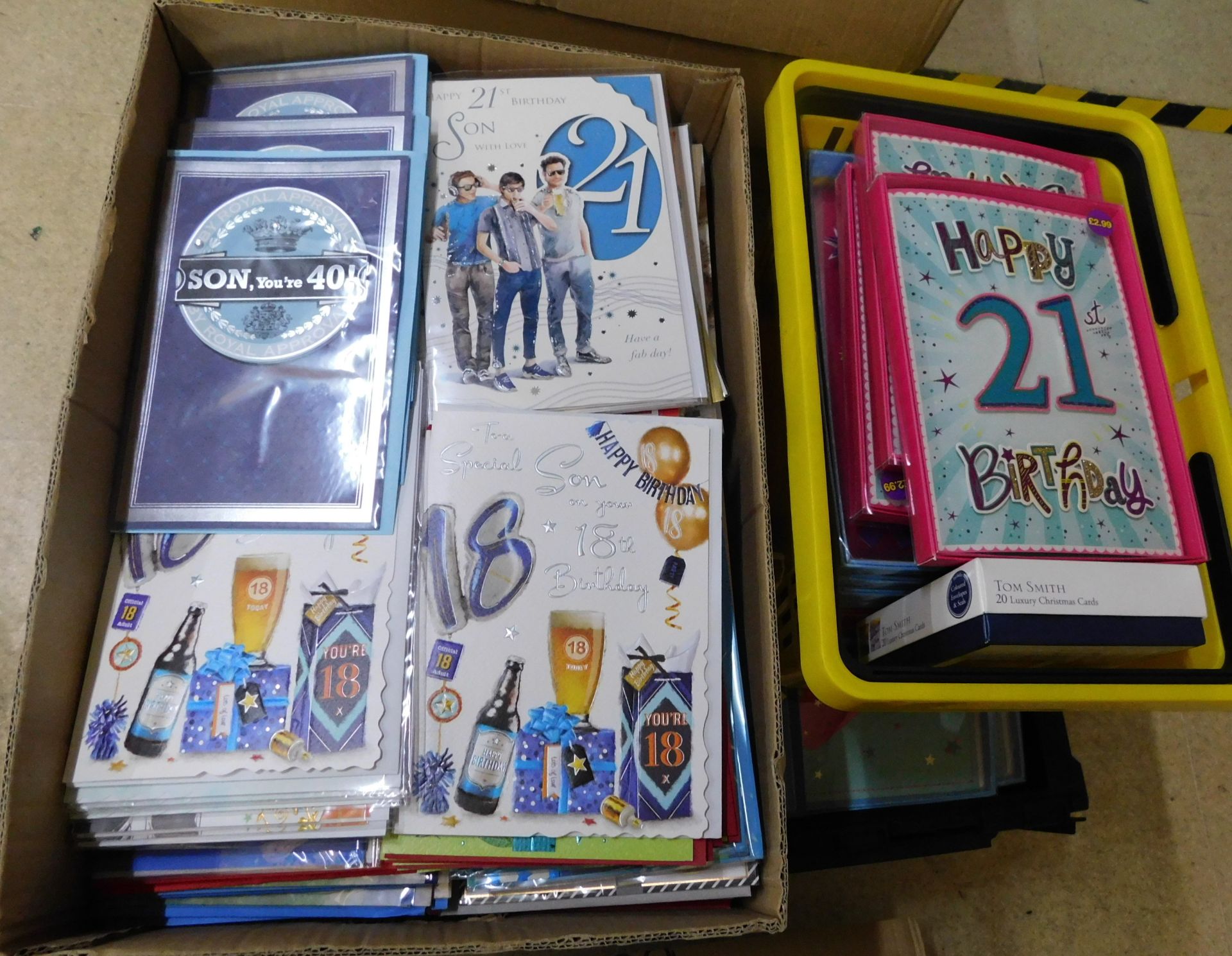 Contents of 1 Crate & 10 Boxes to Include Everyday Greetings Cards (Crates Not Included, Buyers Must - Image 4 of 12