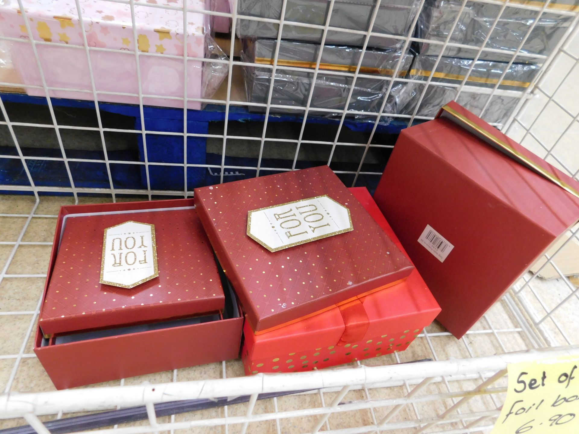 Contents of 3 Cages & Pallet of Gift Boxes (Cages Not Included) (Location Bury. Please See General - Image 4 of 5