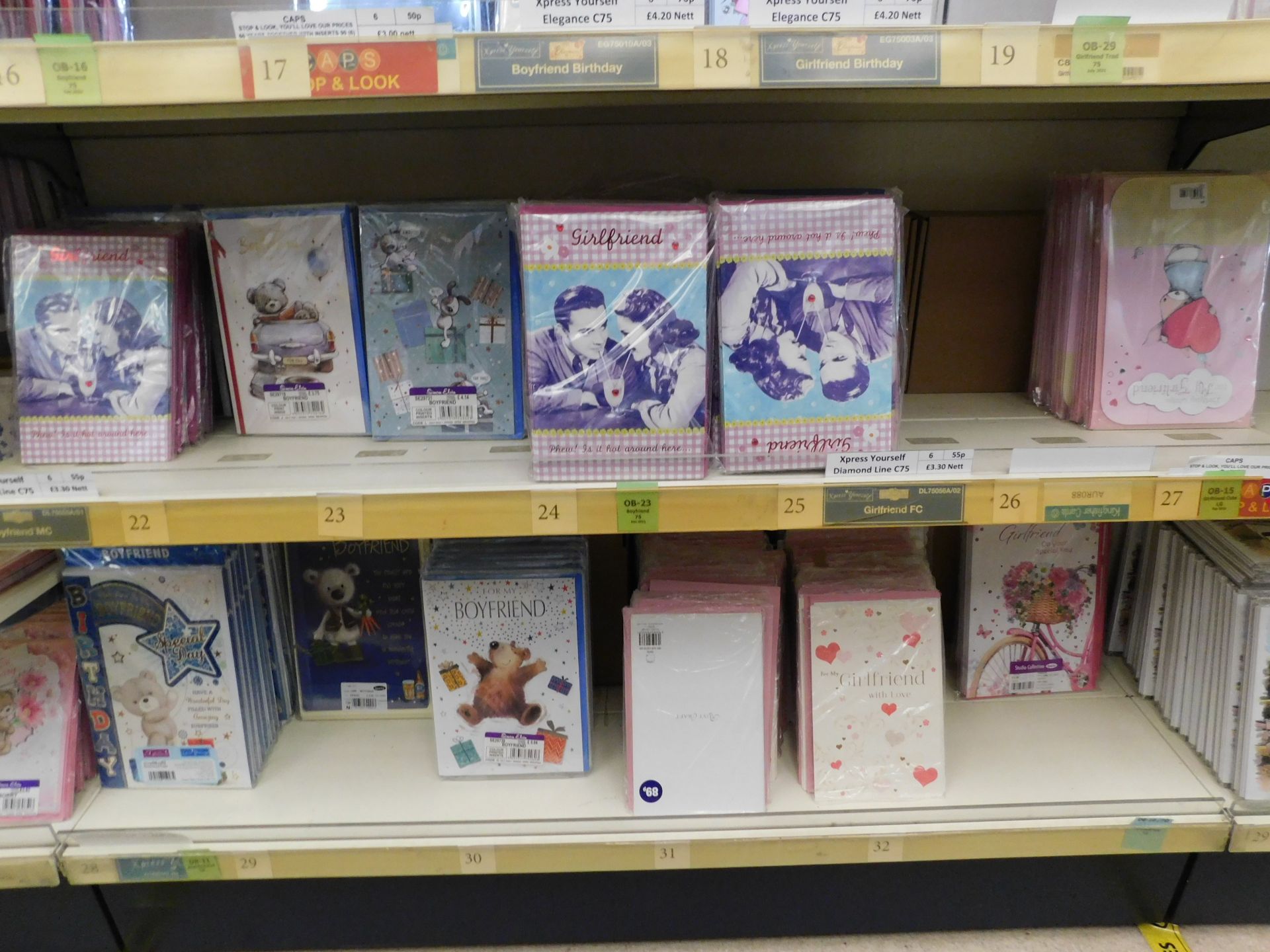 Approximately 19,500 Get Well/Sympathy Greetings Cards (Packs of 6) (Location Bury. Please See - Image 8 of 23