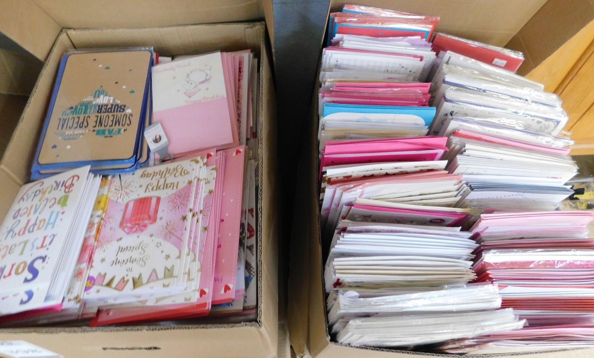 Contents of 16 Boxes to Include Everyday Greetings Cards (Location Bury. Please See General Notes) - Image 3 of 10