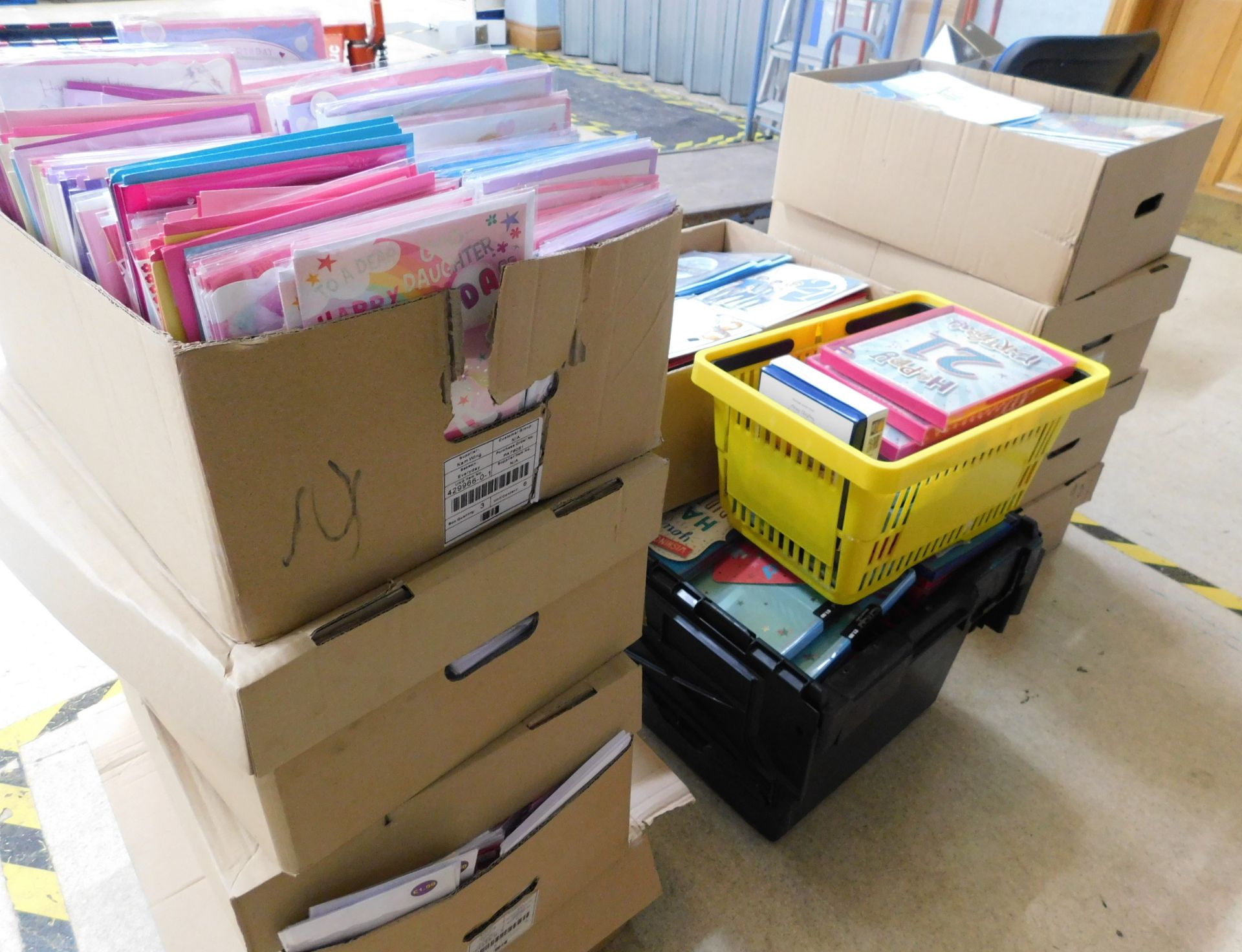 Contents of 1 Crate & 10 Boxes to Include Everyday Greetings Cards (Crates Not Included, Buyers Must - Image 2 of 12