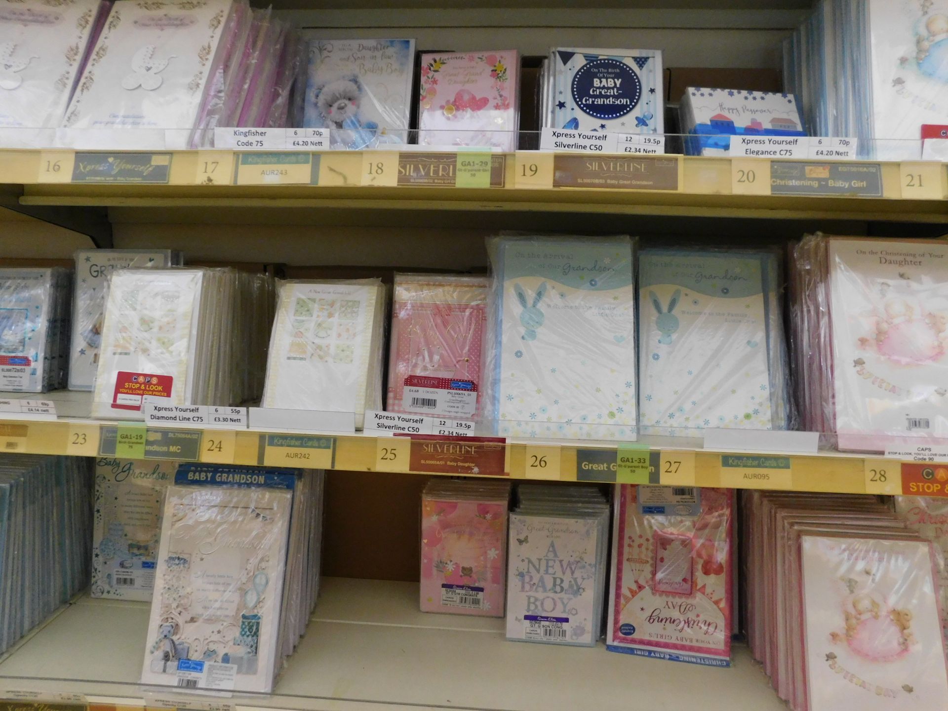 Approximately 20,750 General/Baby Occasions Greetings Cards (Packs of 6) (Location Bury. Please - Image 12 of 22