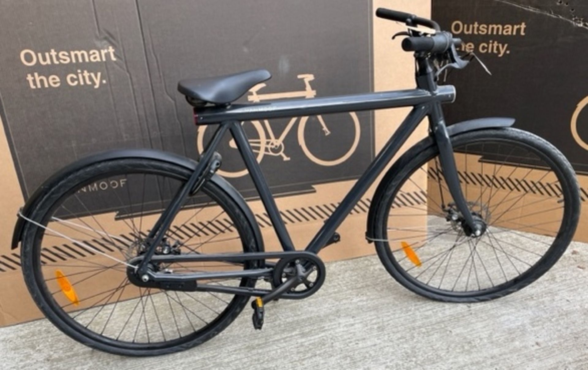VanMoof Smart S Thunder Grey 3 Speed Non Electric Bike (Used) with Lock & Key (Location: