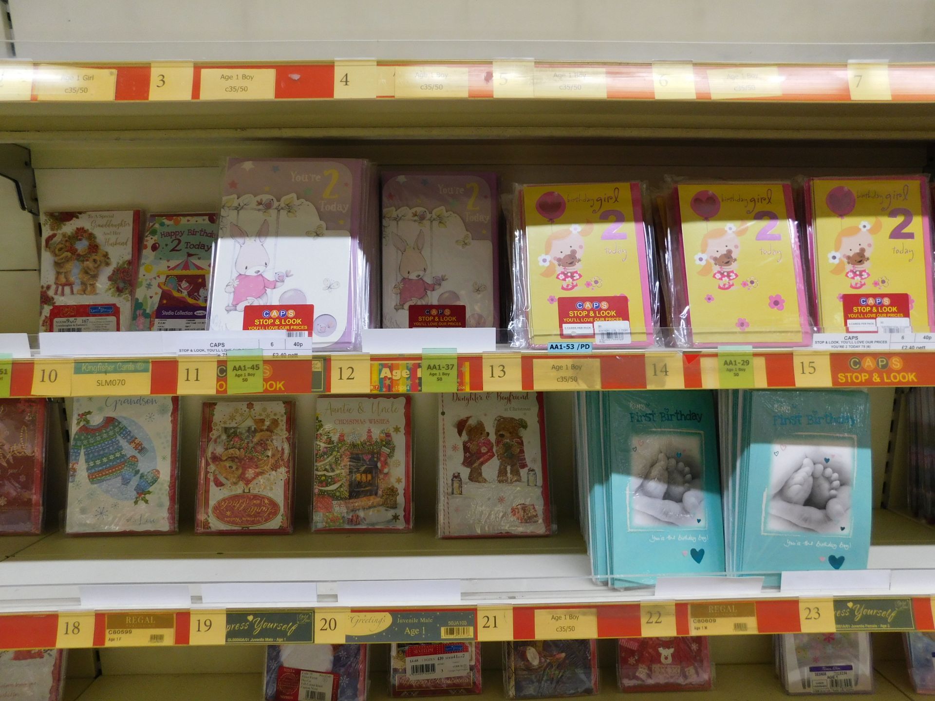 Approximately 11,200 Greetings Cards (Packs of 6), (Brother, Grandson, Ages 1 & 2) (Location Bury. - Image 5 of 22