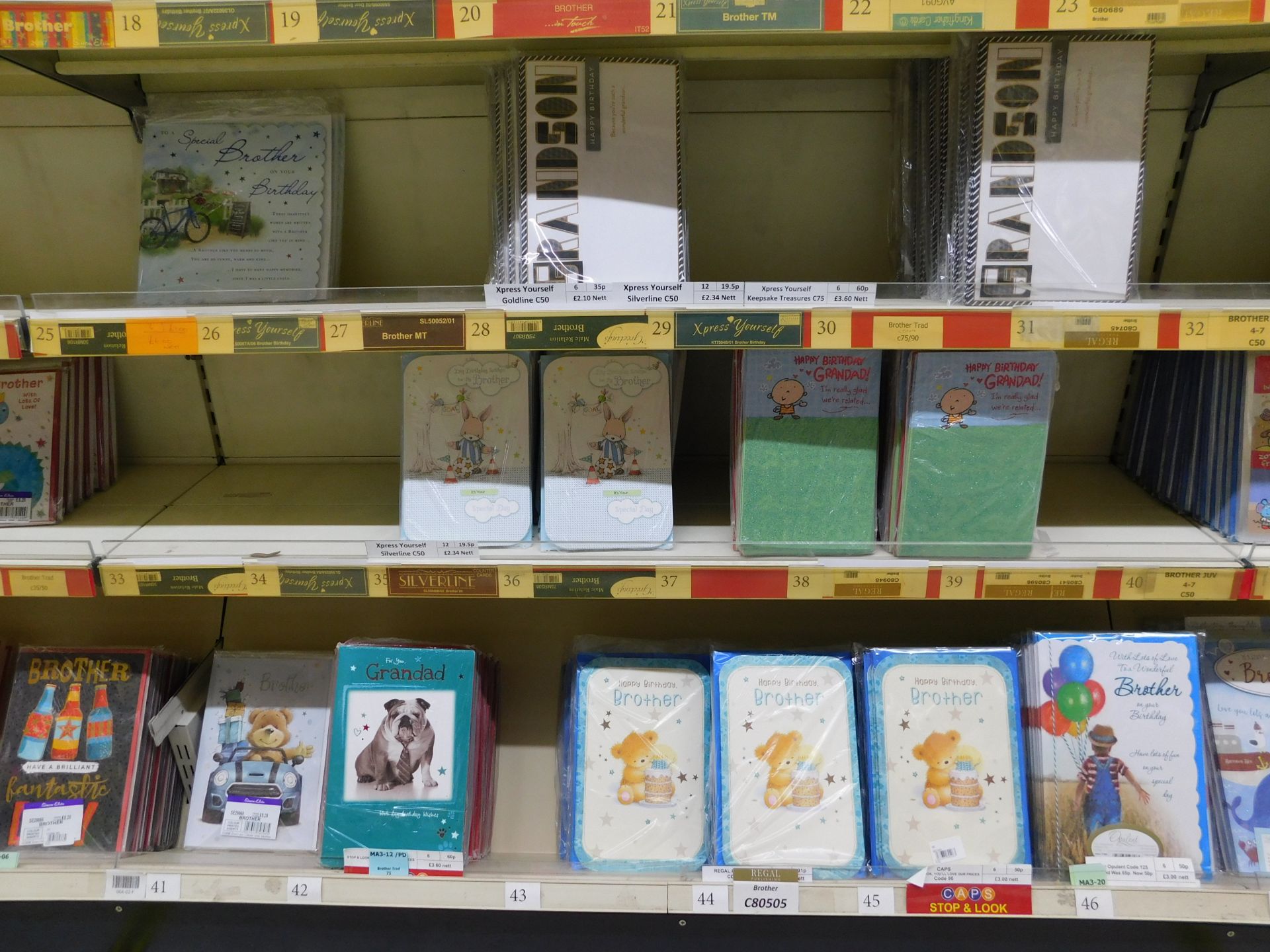 Approximately 11,200 Greetings Cards (Packs of 6), (Brother, Grandson, Ages 1 & 2) (Location Bury. - Image 20 of 22