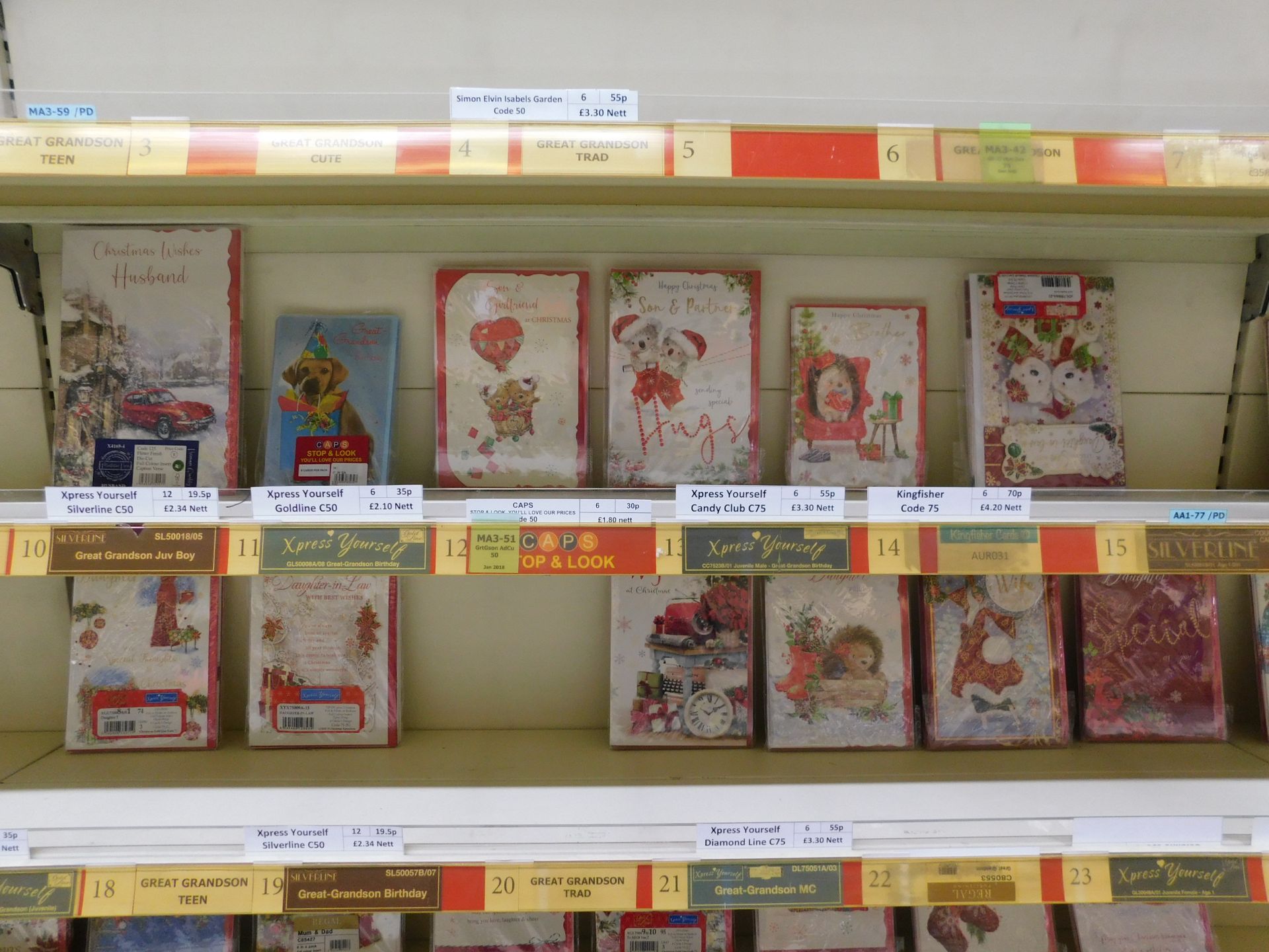 Approximately 11,200 Greetings Cards (Packs of 6), (Brother, Grandson, Ages 1 & 2) (Location Bury. - Image 8 of 22