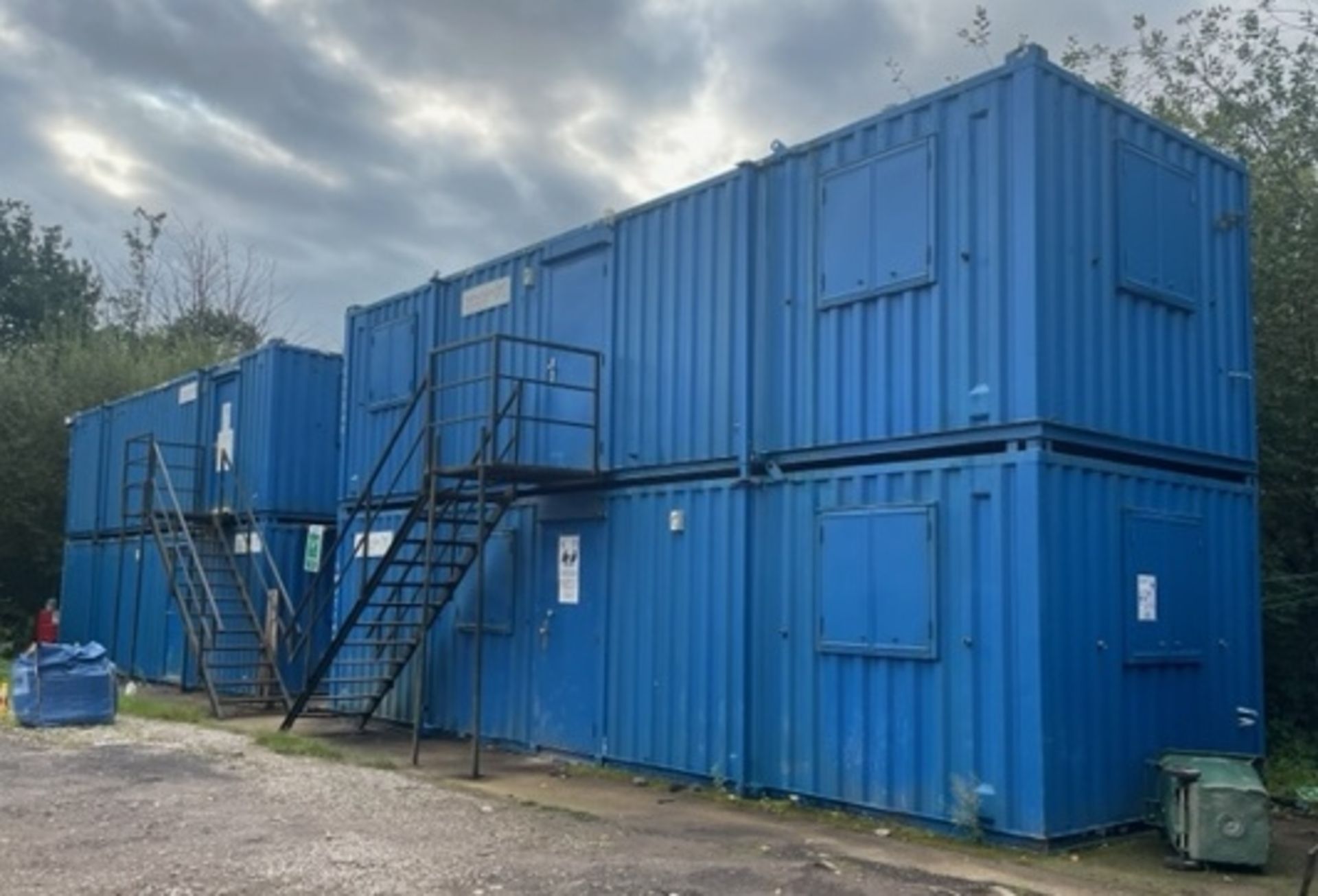 Site Cabins to Include:- 1 x 20ft Steel Office, 1 x 20ft Steel Meeting Room, 1 x 20ft Steel Canteen, - Image 4 of 20