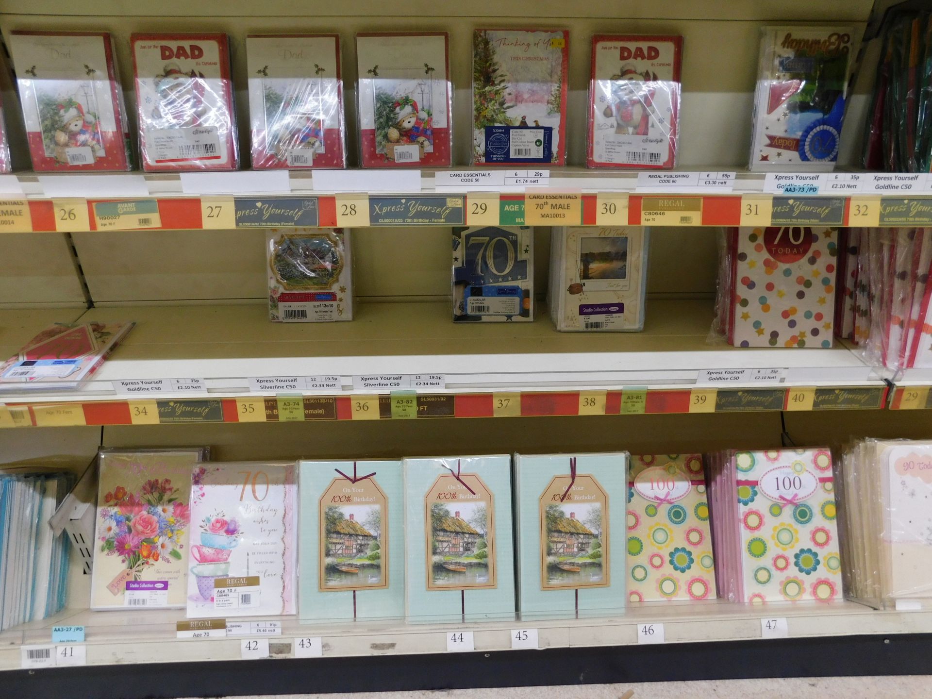 Approximately 15,375 Various Ages Greetings Cards (Packs of 6) (Location Bury. Please See General - Image 6 of 26