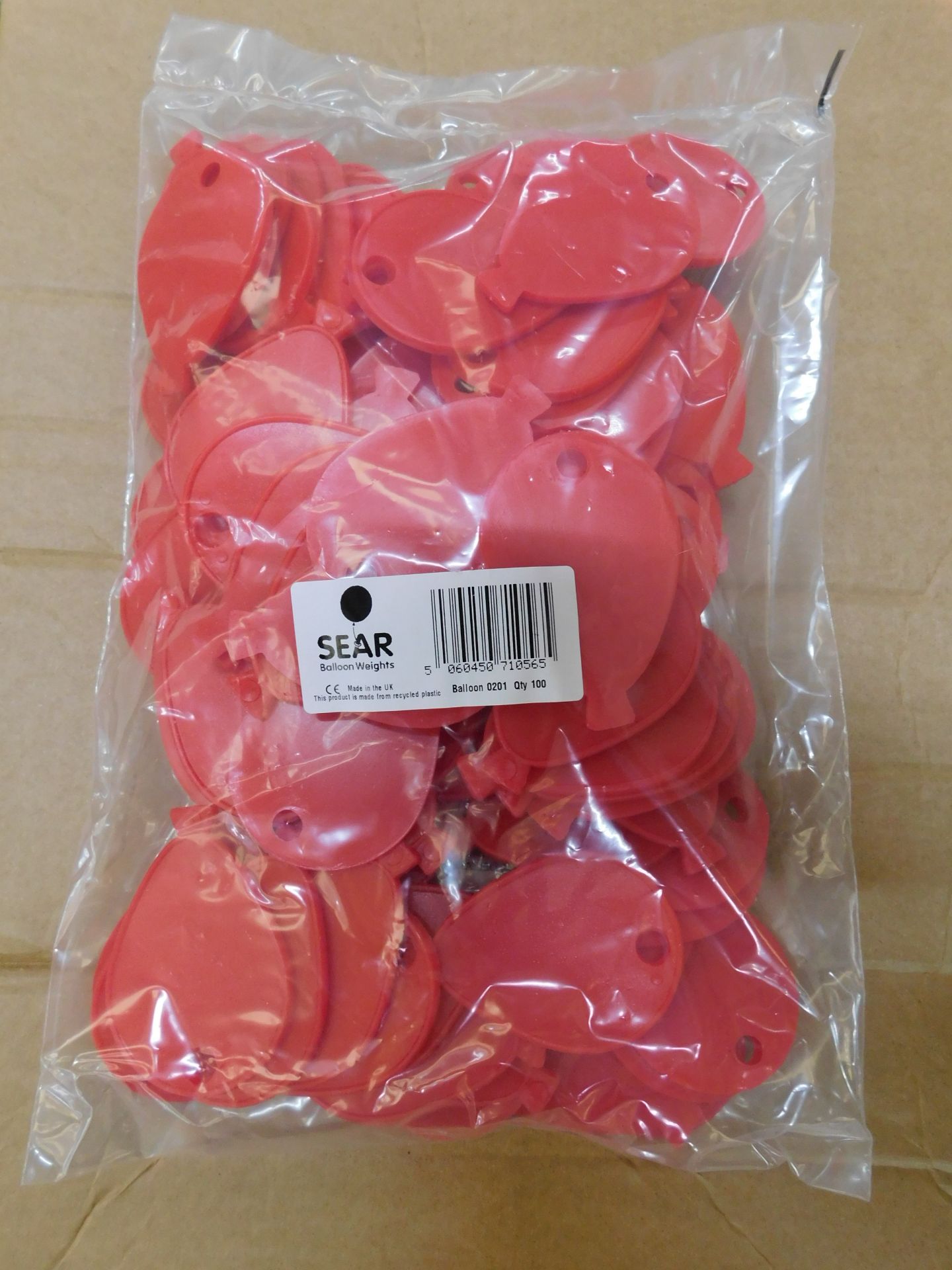 121 Packs of 100 Balloon Weights (Various Colours) (Location Bury. Please See General Notes) - Image 2 of 2