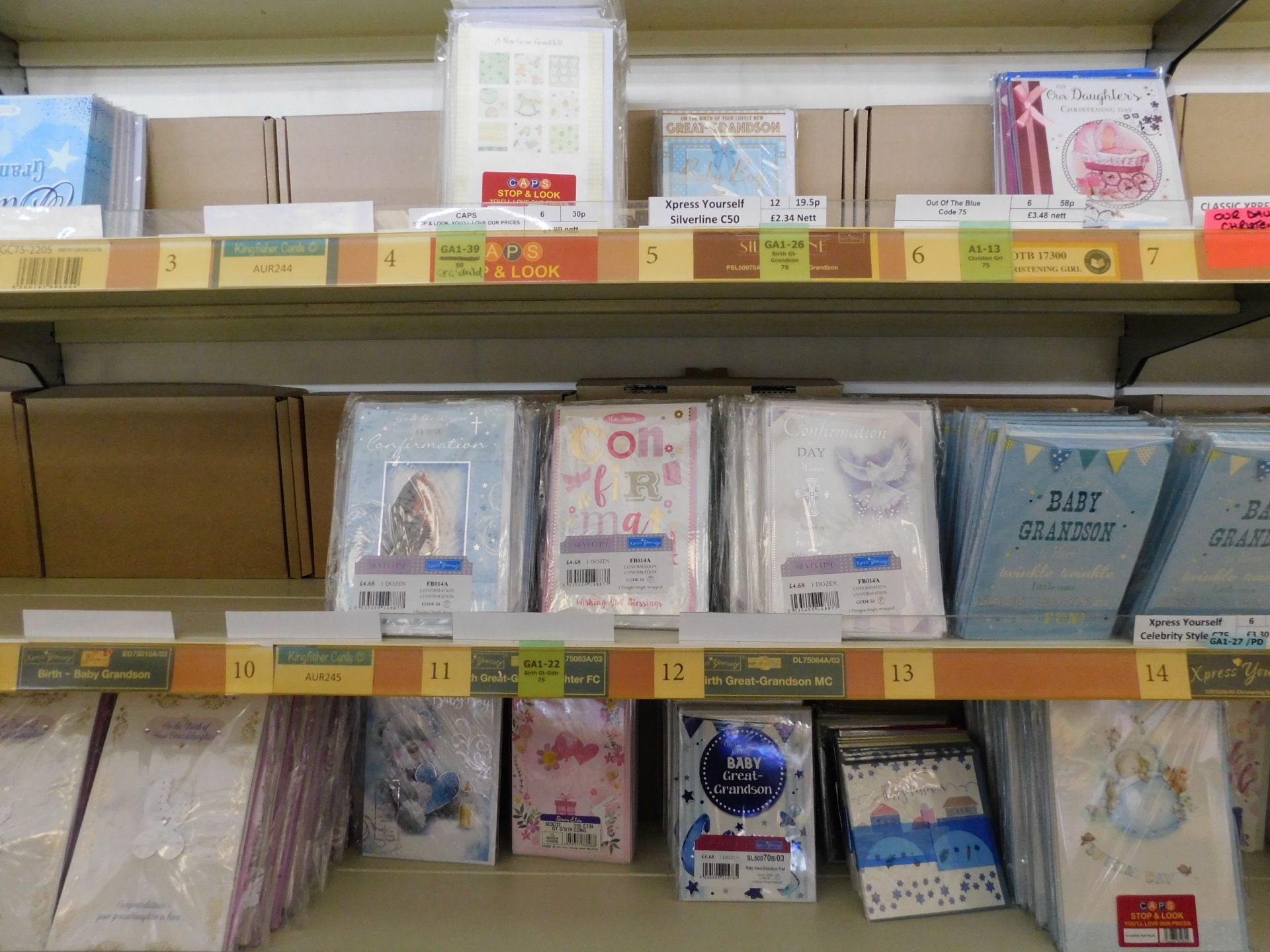 Approximately 20,750 General/Baby Occasions Greetings Cards (Packs of 6) (Location Bury. Please - Image 11 of 22