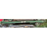 Twin Axle Low Trailer, 16’ x 8’ (Location Rochester. Please Refer to General Notes)