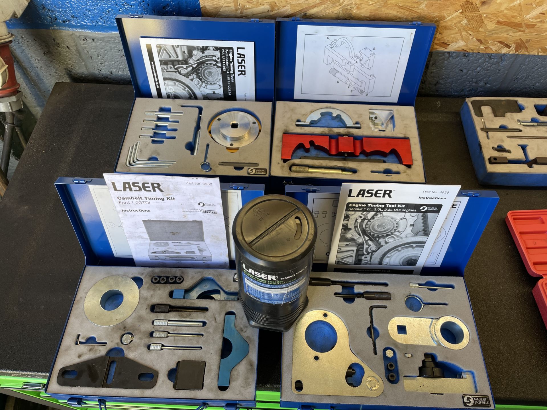 Laser Cambelt Timing Kit, Engine Timing Tool Kit & Two Engine Timing ...