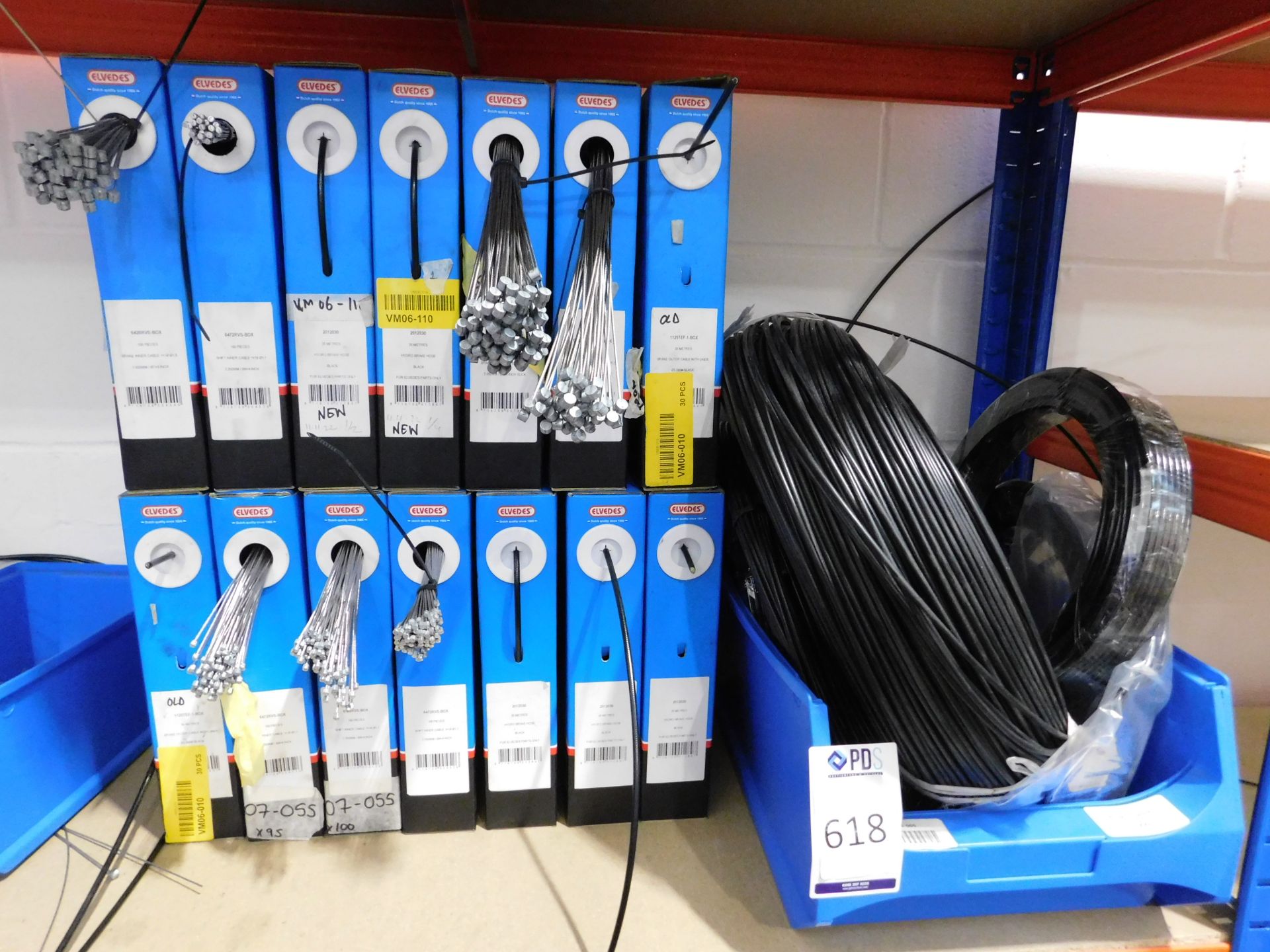 Large Quantity of Various Control Cables, Brake Hose & Inner Cables (Location Park Royal N W London. - Image 2 of 6