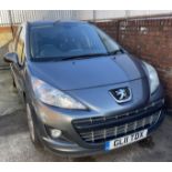 Peugeot 207 Hatchback 1.6 VTi 120 Allure 5dr, Registration GL11 TDX, First Registered 22nd July